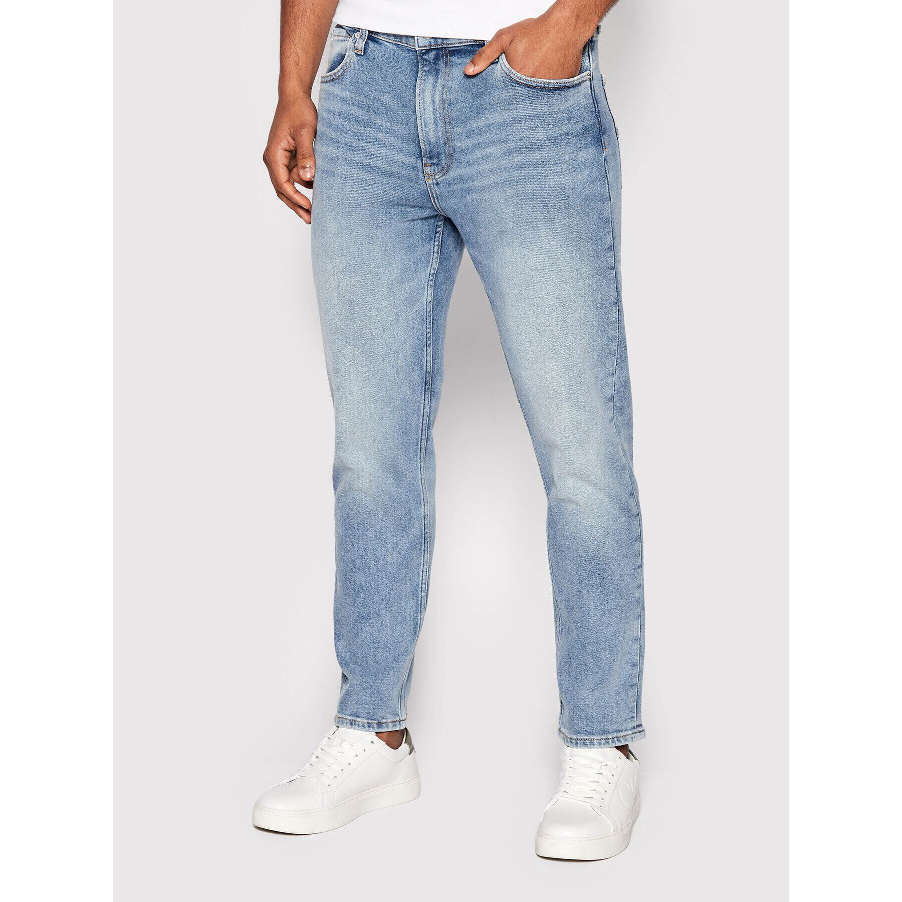 Calvin Klein Jeans Дънки J30J321513 Син Regular Fit - Pepit.bg