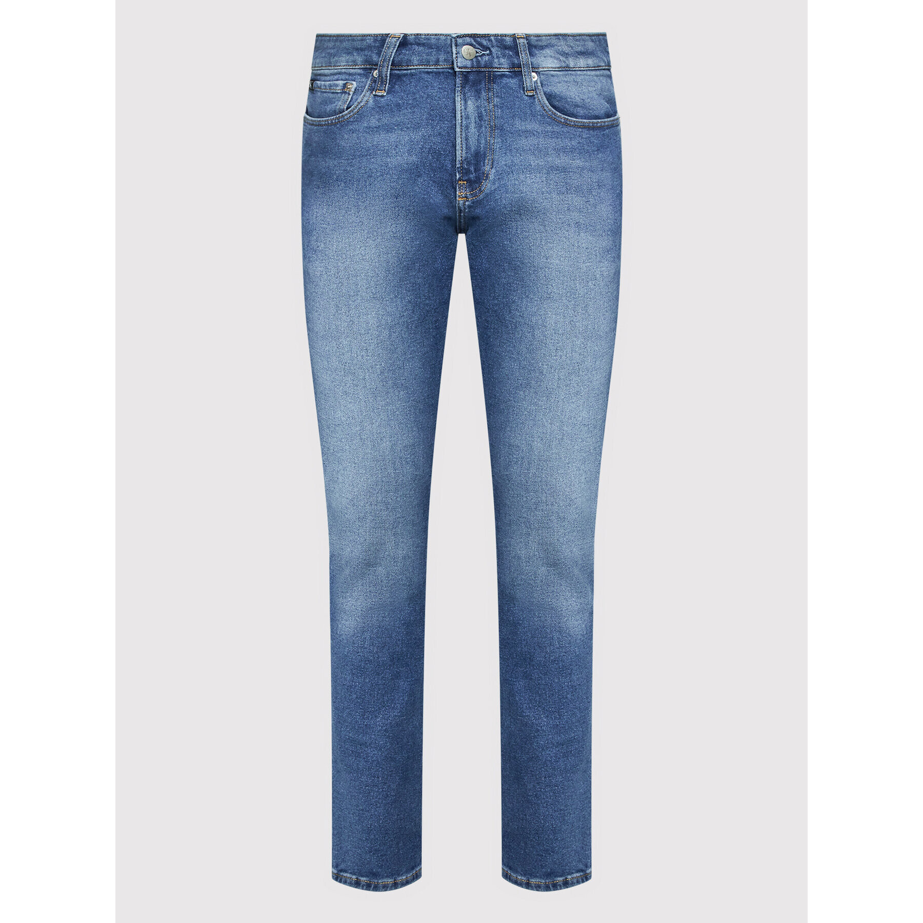 Calvin Klein Jeans Дънки J30J321607 Син Straight Fit - Pepit.bg