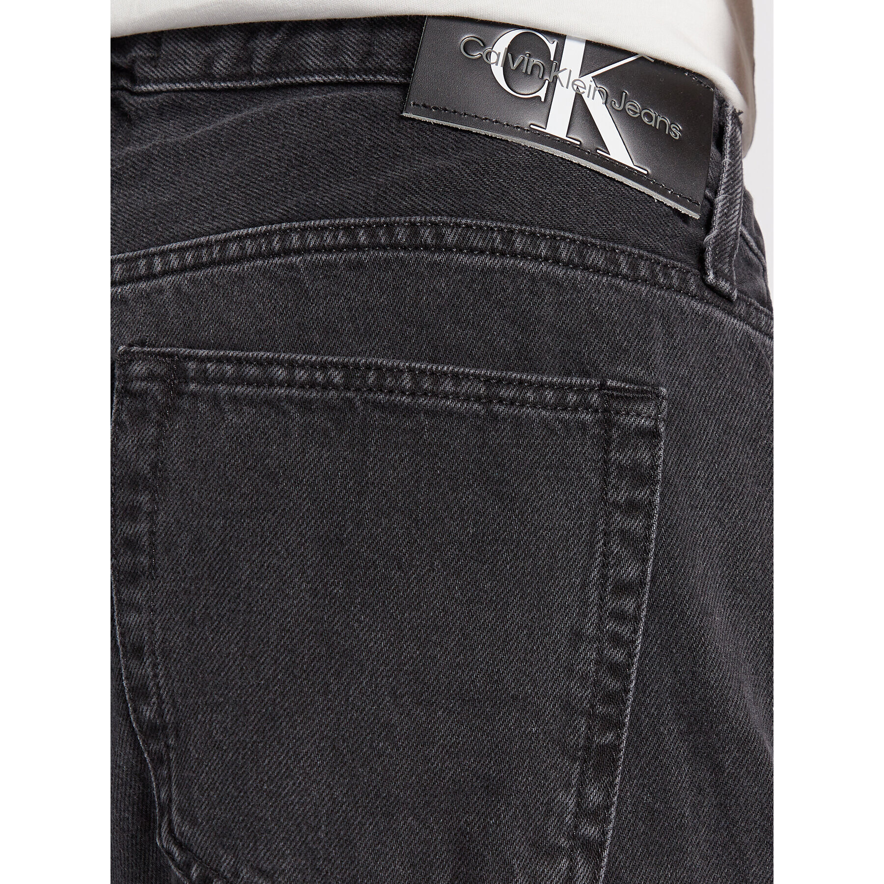 Calvin Klein Jeans Дънки J30J321682 Черен Loose Fit - Pepit.bg