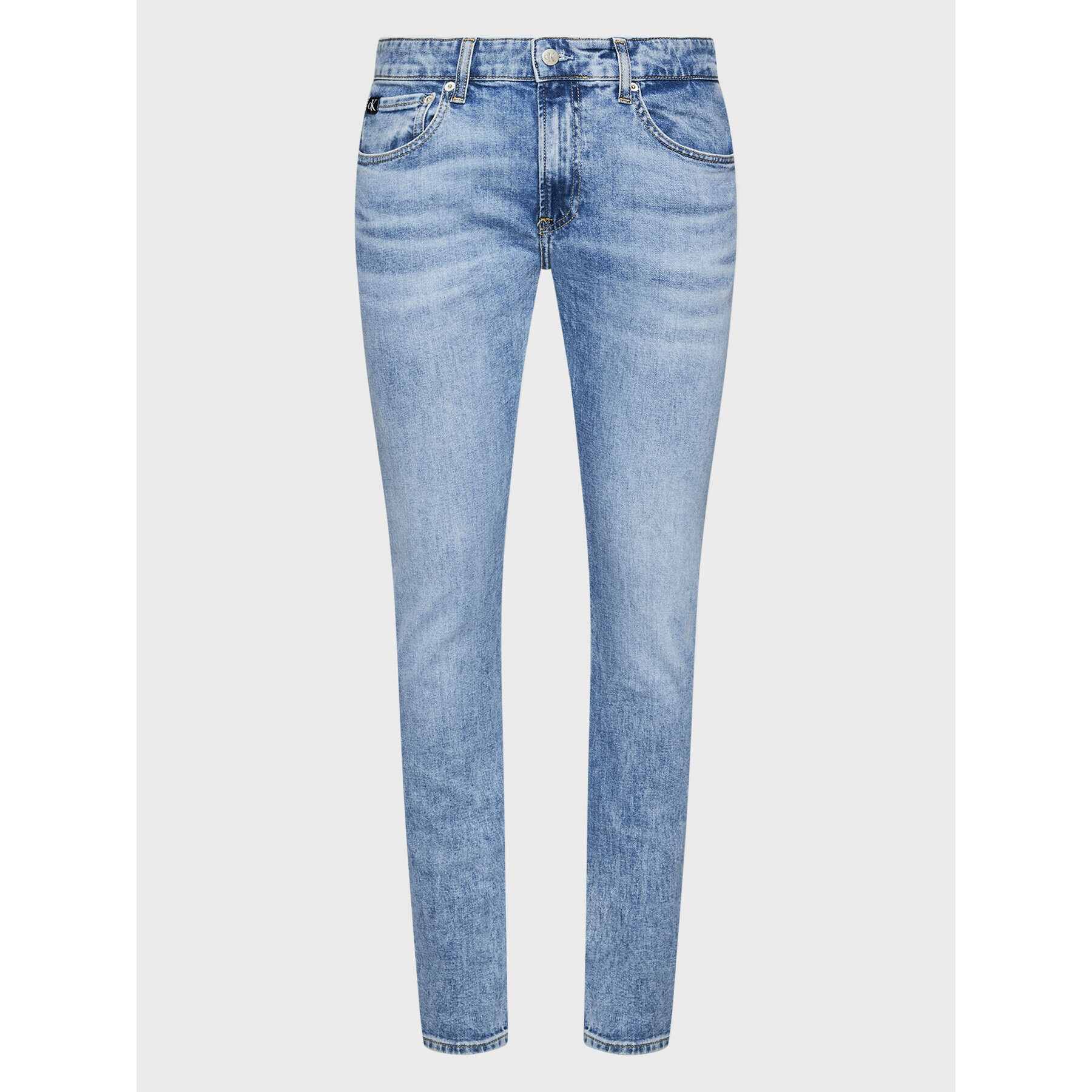 Calvin Klein Jeans Дънки J30J322298 Син Slim Tapered Fit - Pepit.bg