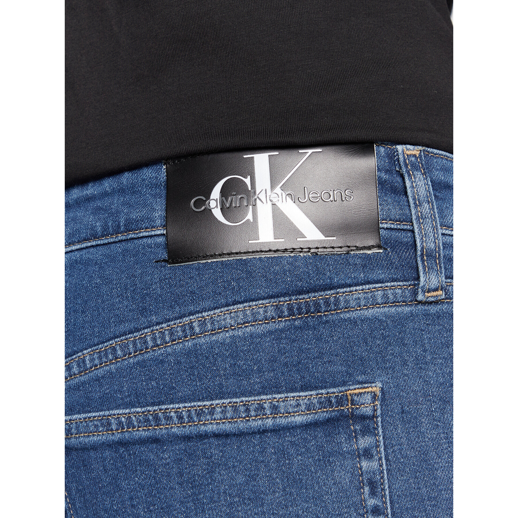 Calvin Klein Jeans Дънки J30J322393 Син Slim Tapered Fit - Pepit.bg