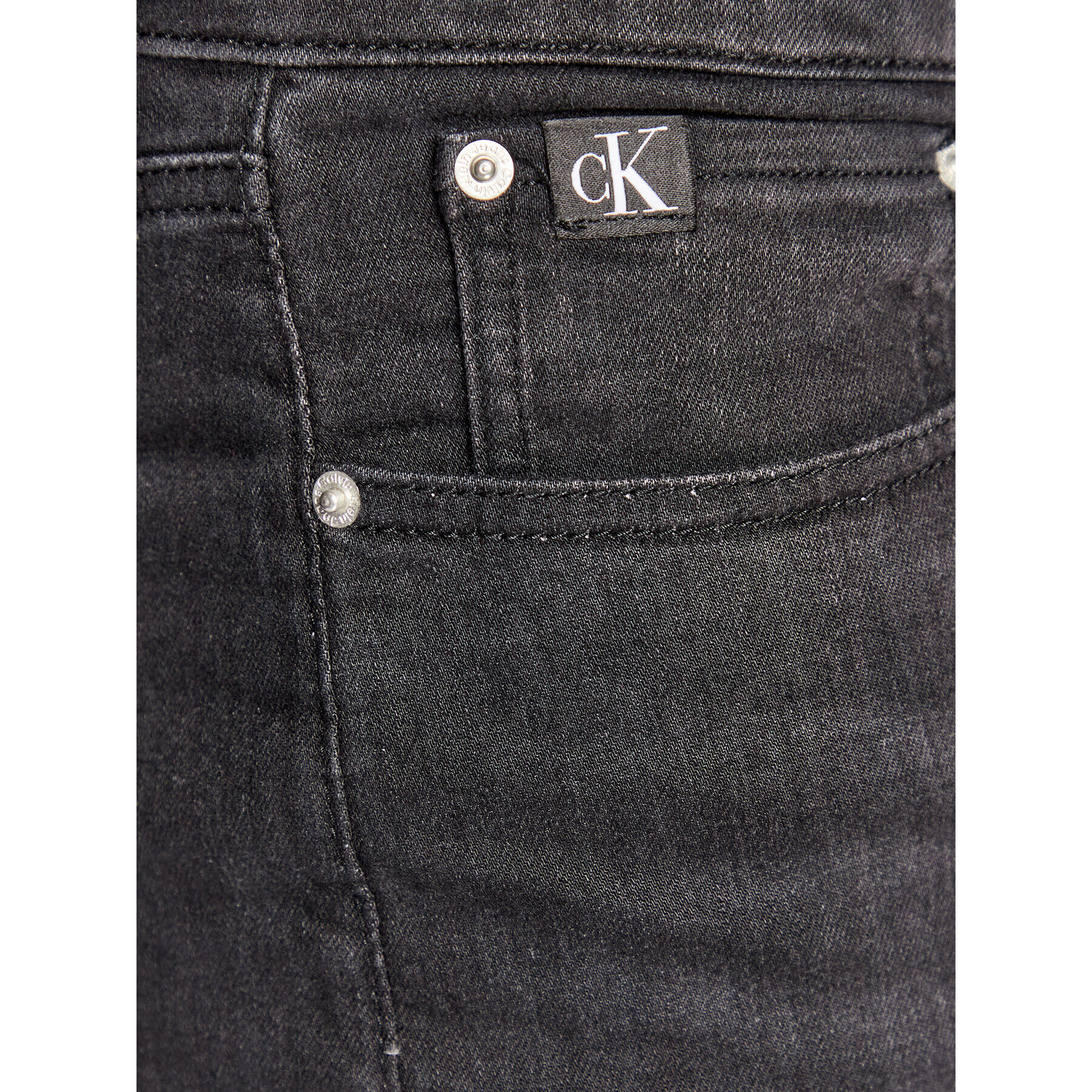 Calvin Klein Jeans Дънки J30J322402 Черен Skinny Fit - Pepit.bg