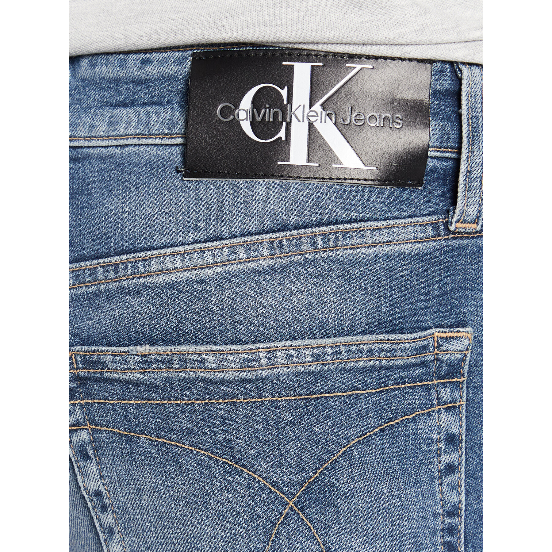 Calvin Klein Jeans Дънки J30J322429 Тъмносин Slim Fit - Pepit.bg