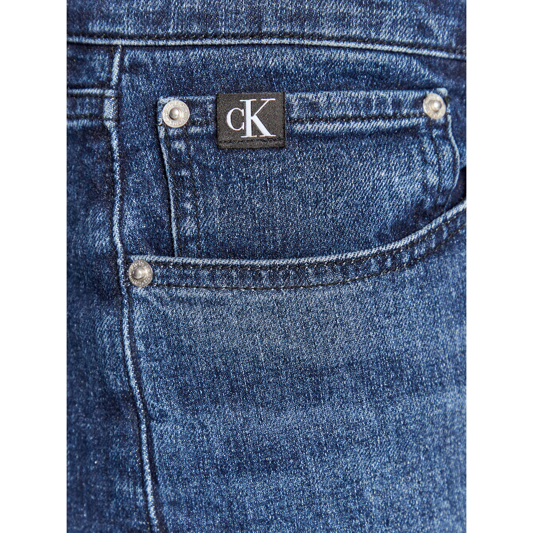 Calvin Klein Jeans Дънки J30J322434 Син Slim Taper Fit - Pepit.bg