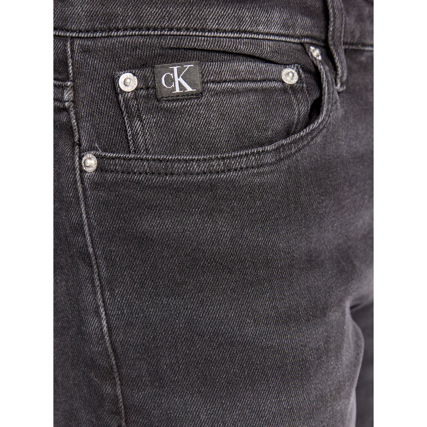 Calvin Klein Jeans Дънки J30J322439 Черен Slim Fit - Pepit.bg