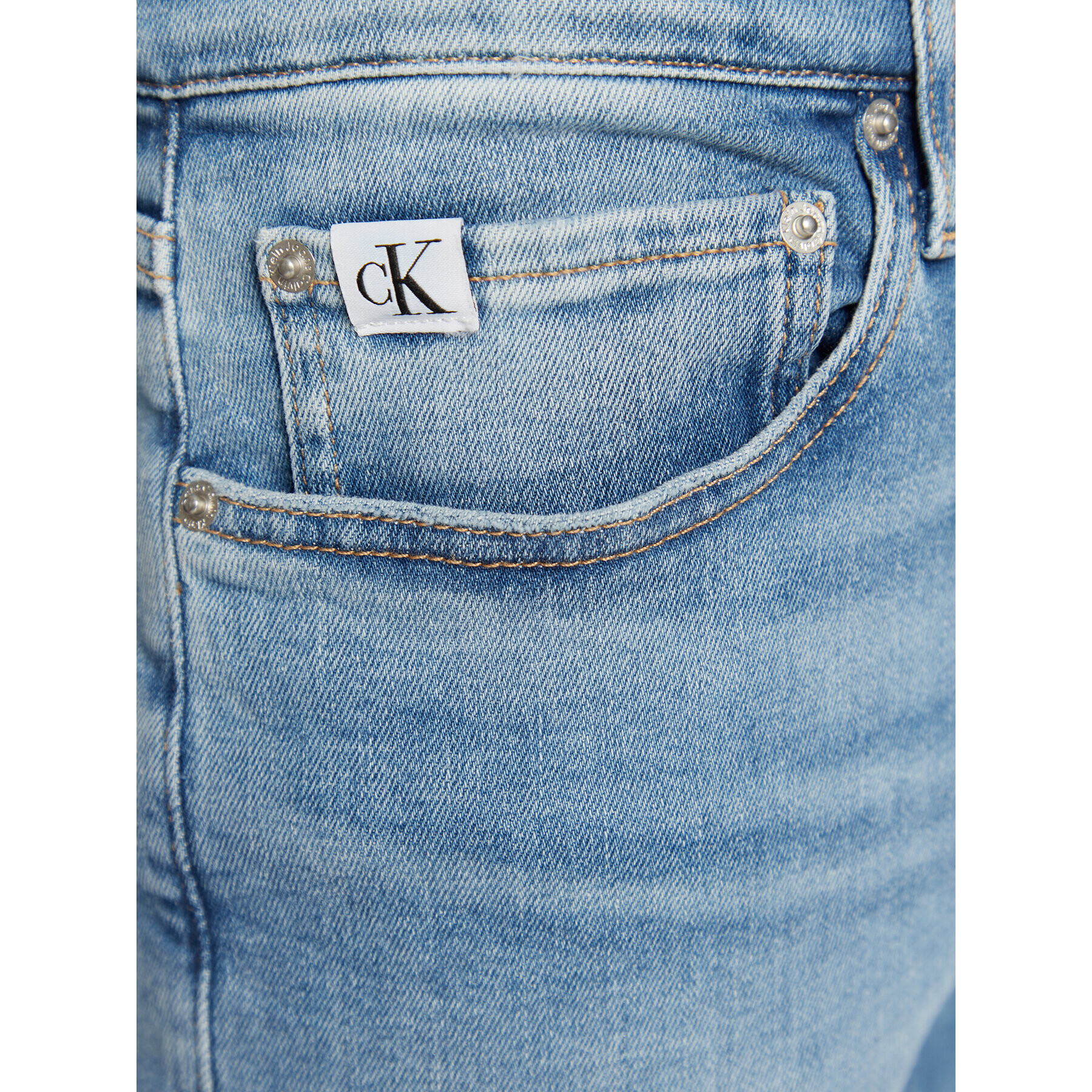 Calvin Klein Jeans Дънки J30J322443 Син Slim Fit - Pepit.bg