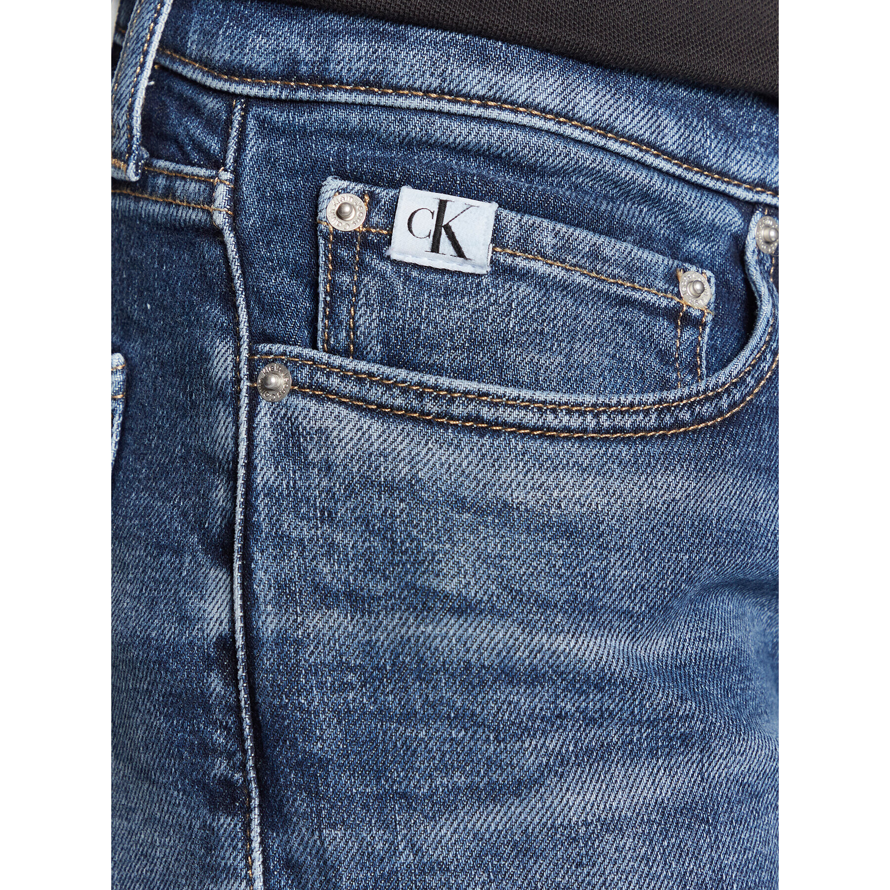 Calvin Klein Jeans Дънки J30J322801 Син Slim Fit - Pepit.bg