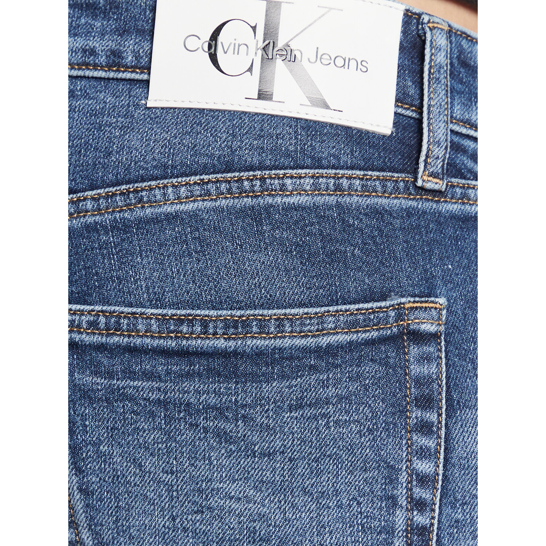 Calvin Klein Jeans Дънки J30J322801 Син Slim Fit - Pepit.bg