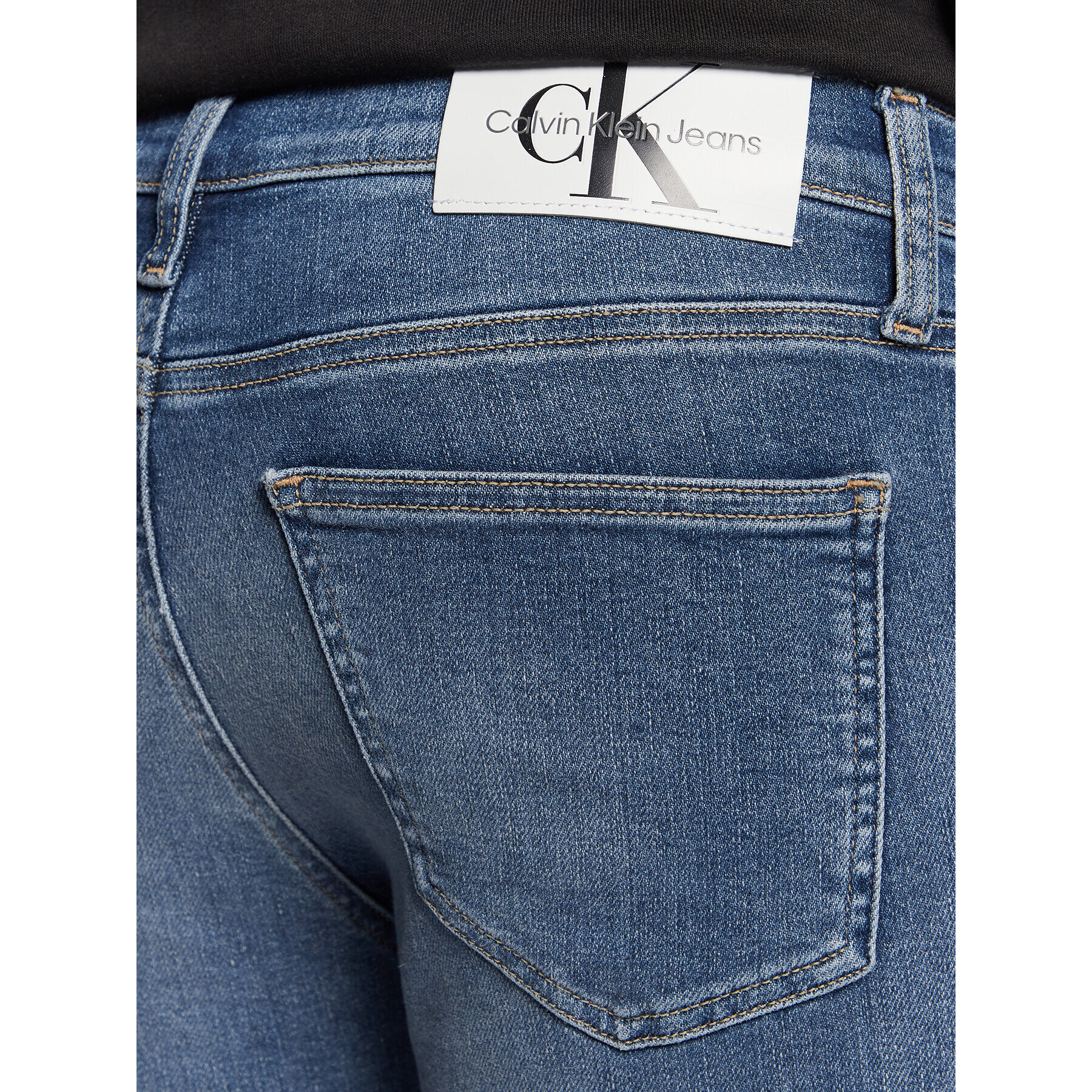 Calvin Klein Jeans Дънки J30J322810 Син Super Skinny Fit - Pepit.bg