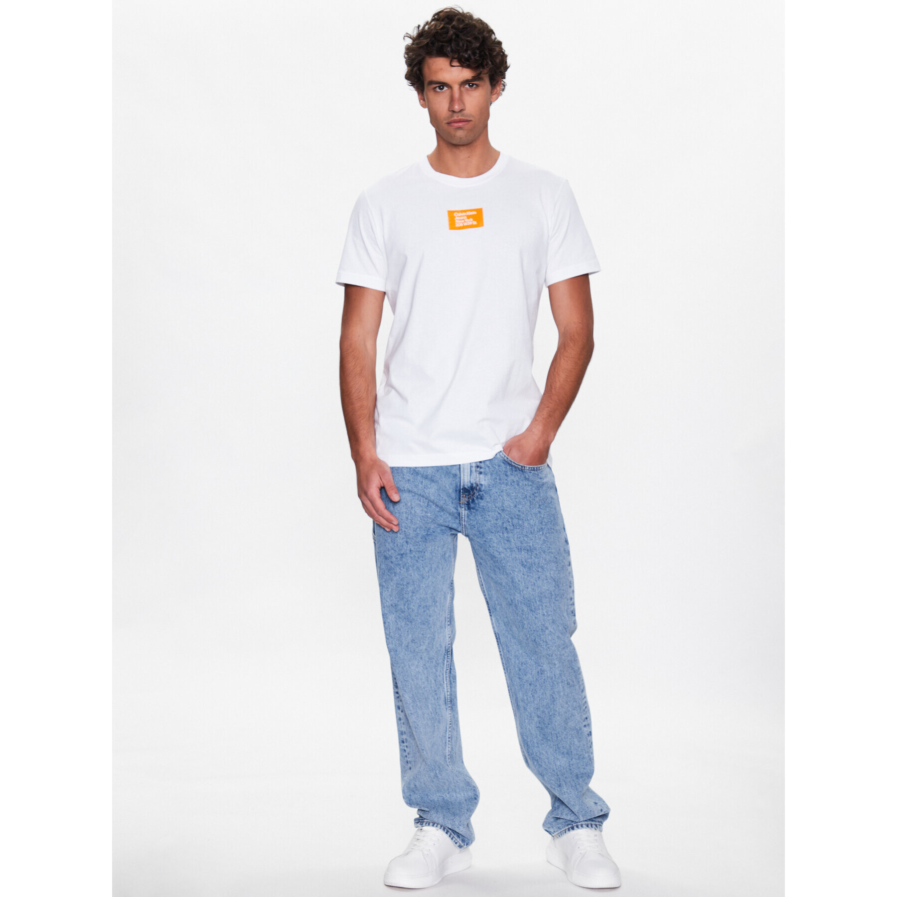 Calvin Klein Jeans Дънки J30J322817 Син Regular Fit - Pepit.bg