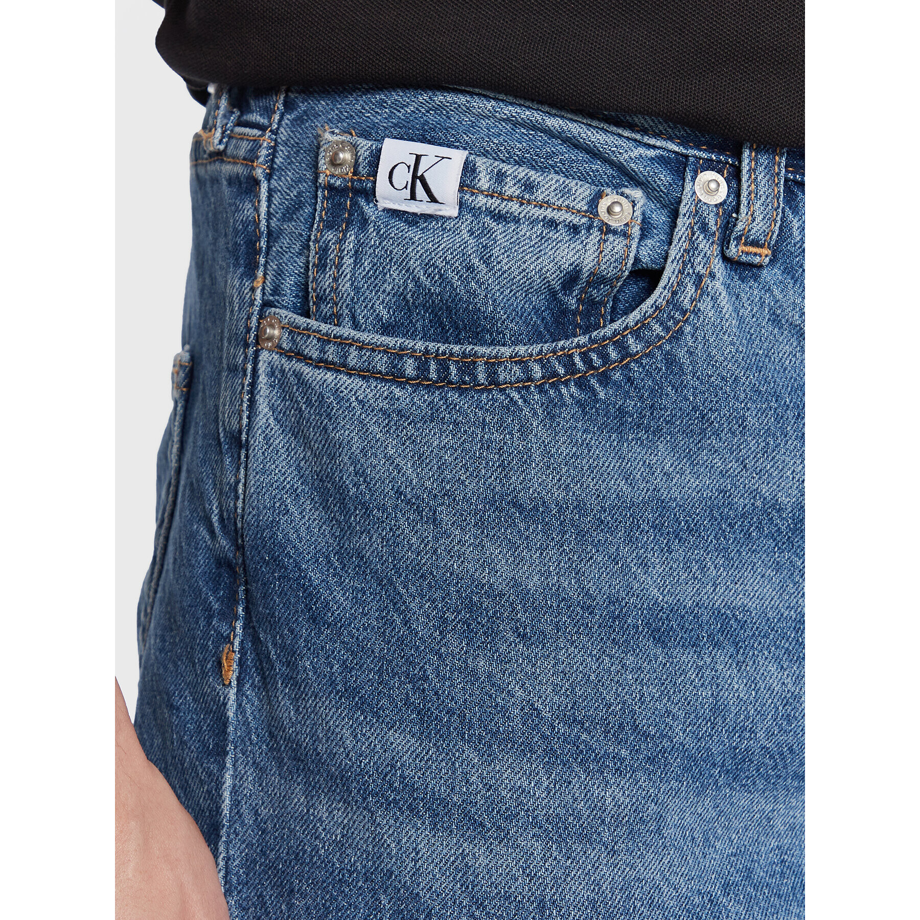 Calvin Klein Jeans Дънки J30J322826 Син Regular Fit - Pepit.bg