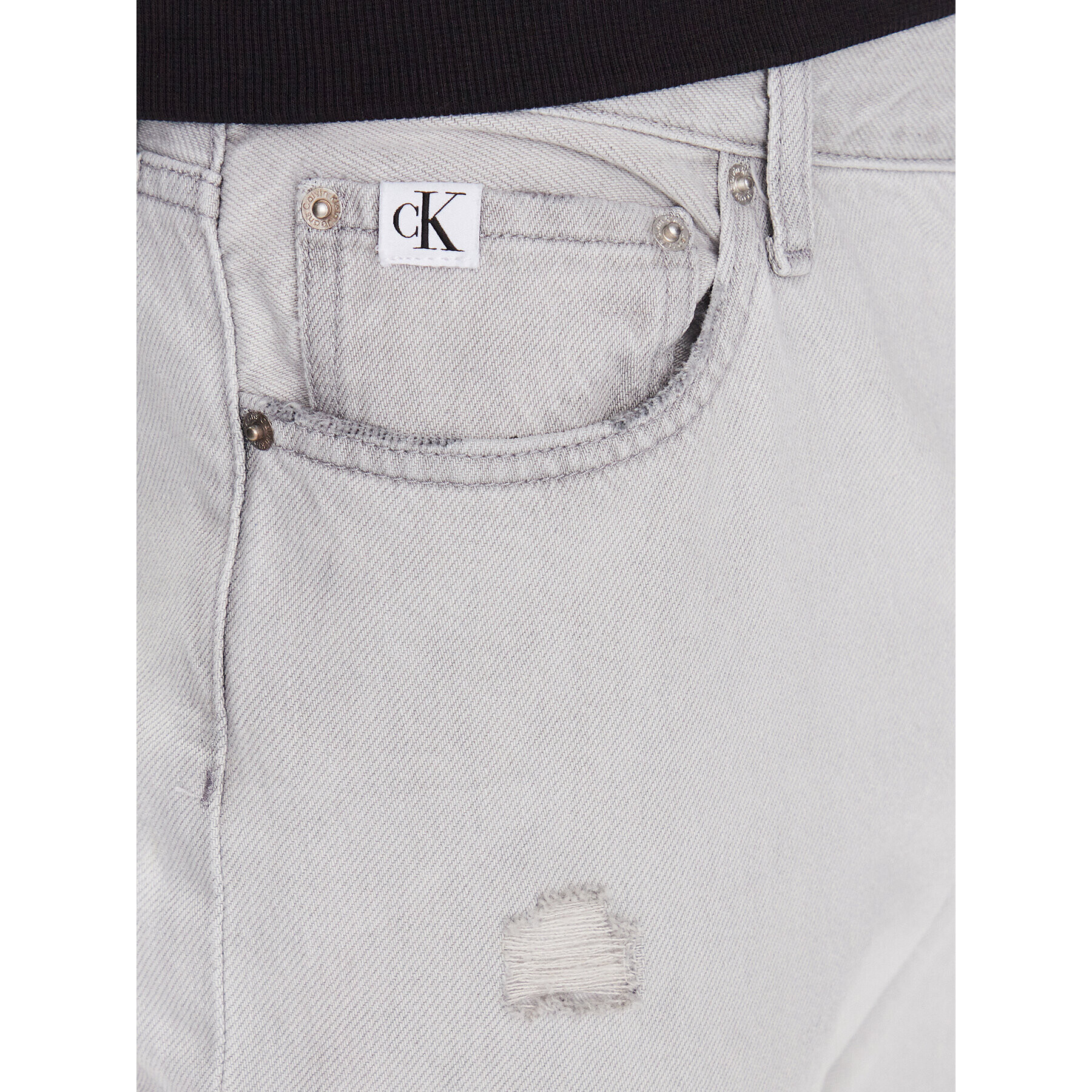 Calvin Klein Jeans Дънки J30J322827 Сив Relaxed Fit - Pepit.bg