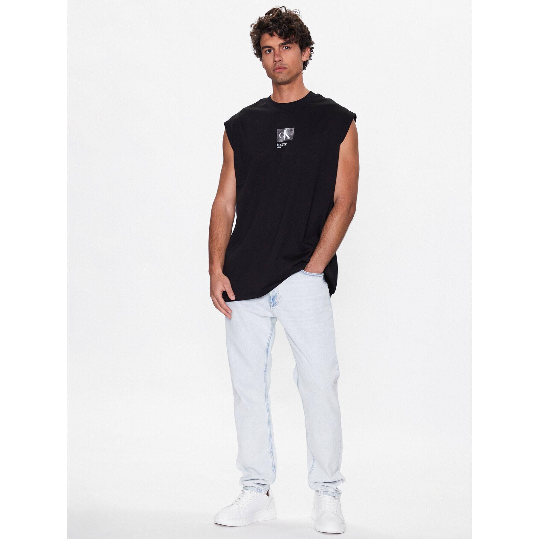 Calvin Klein Jeans Дънки J30J322829 Син Regular Fit - Pepit.bg