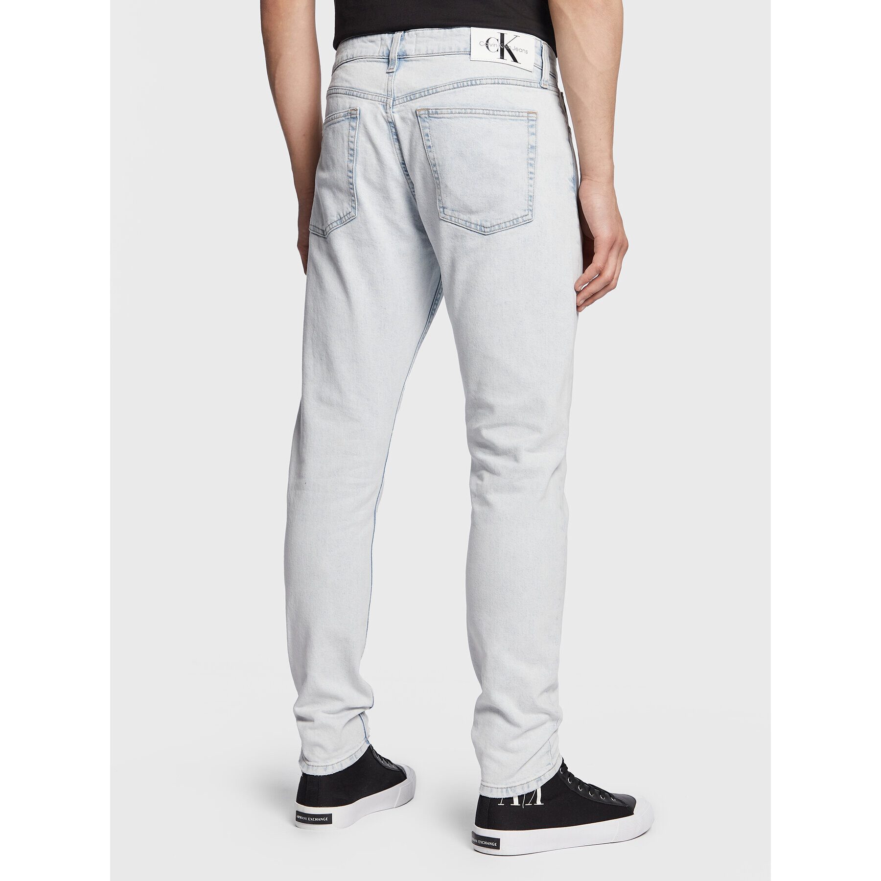 Calvin Klein Jeans Дънки J30J322832 Син Slim Fit - Pepit.bg