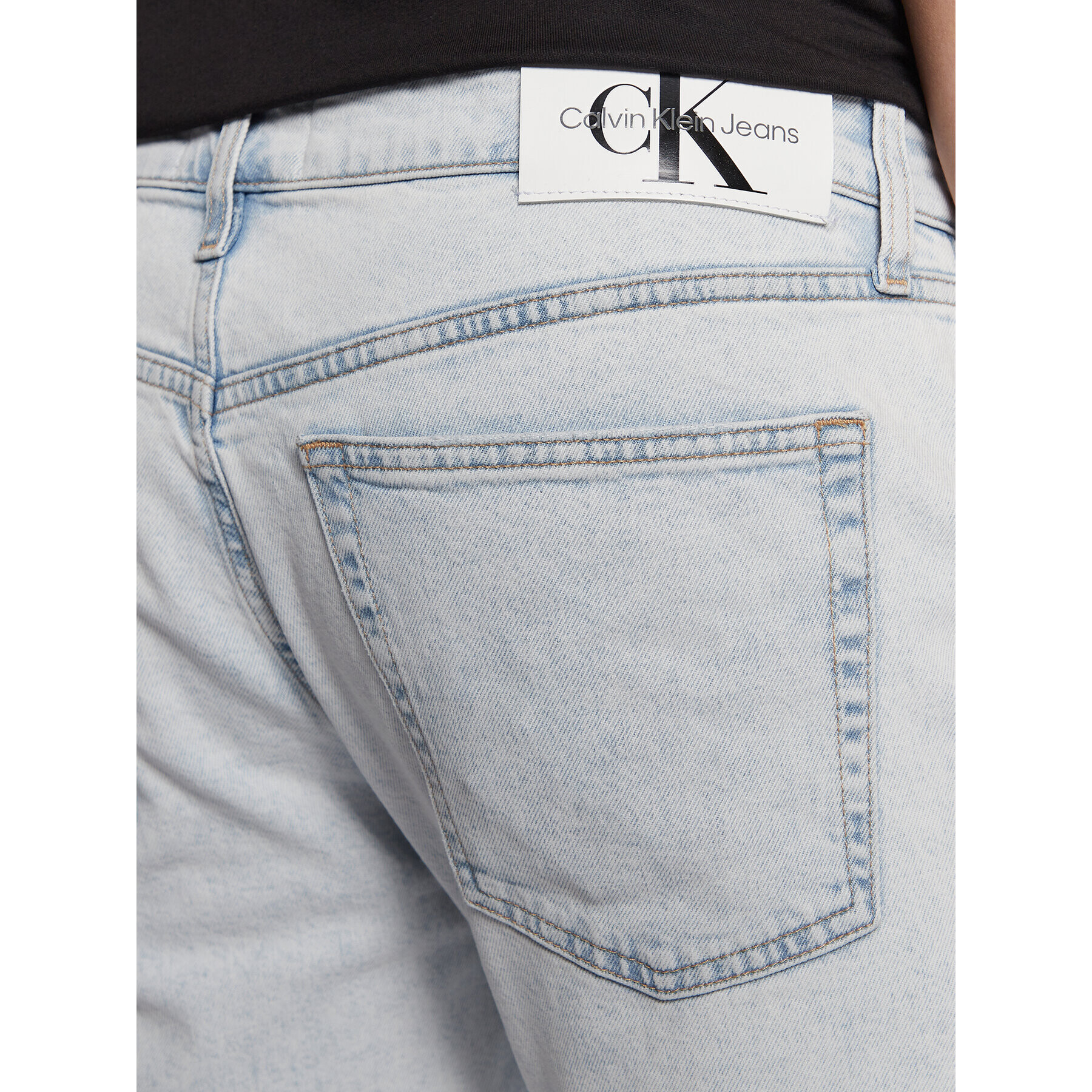 Calvin Klein Jeans Дънки J30J322832 Син Slim Fit - Pepit.bg