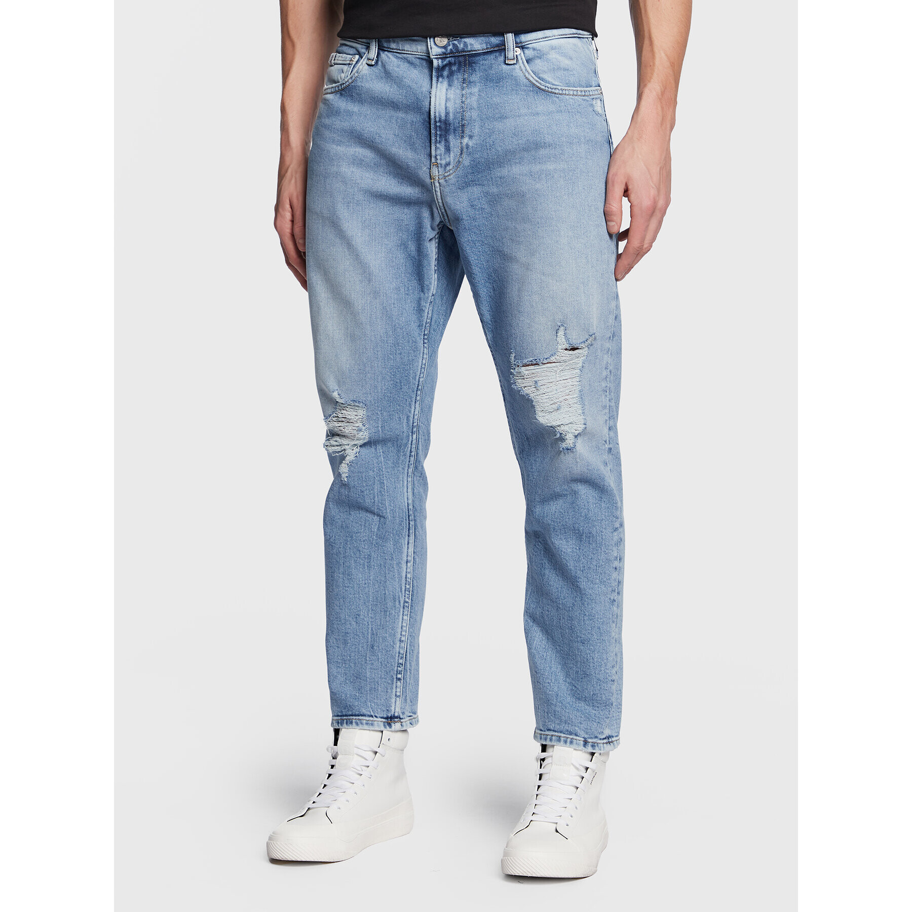 Calvin Klein Jeans Дънки J30J322835 Син Regular Fit - Pepit.bg