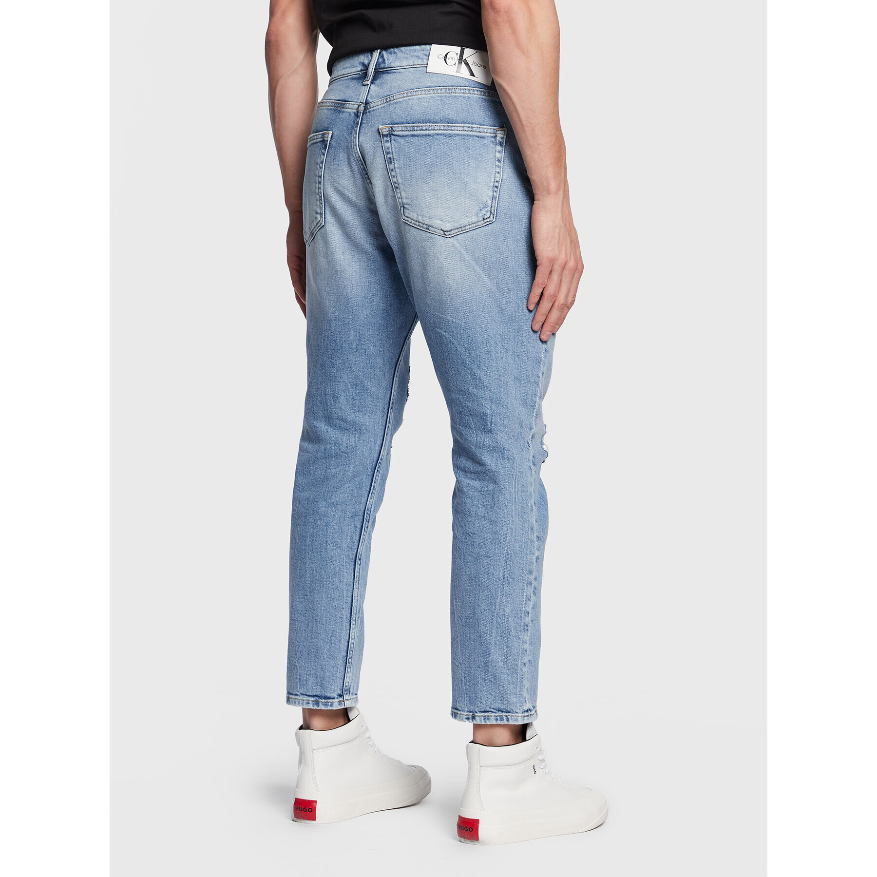 Calvin Klein Jeans Дънки J30J322835 Син Regular Fit - Pepit.bg