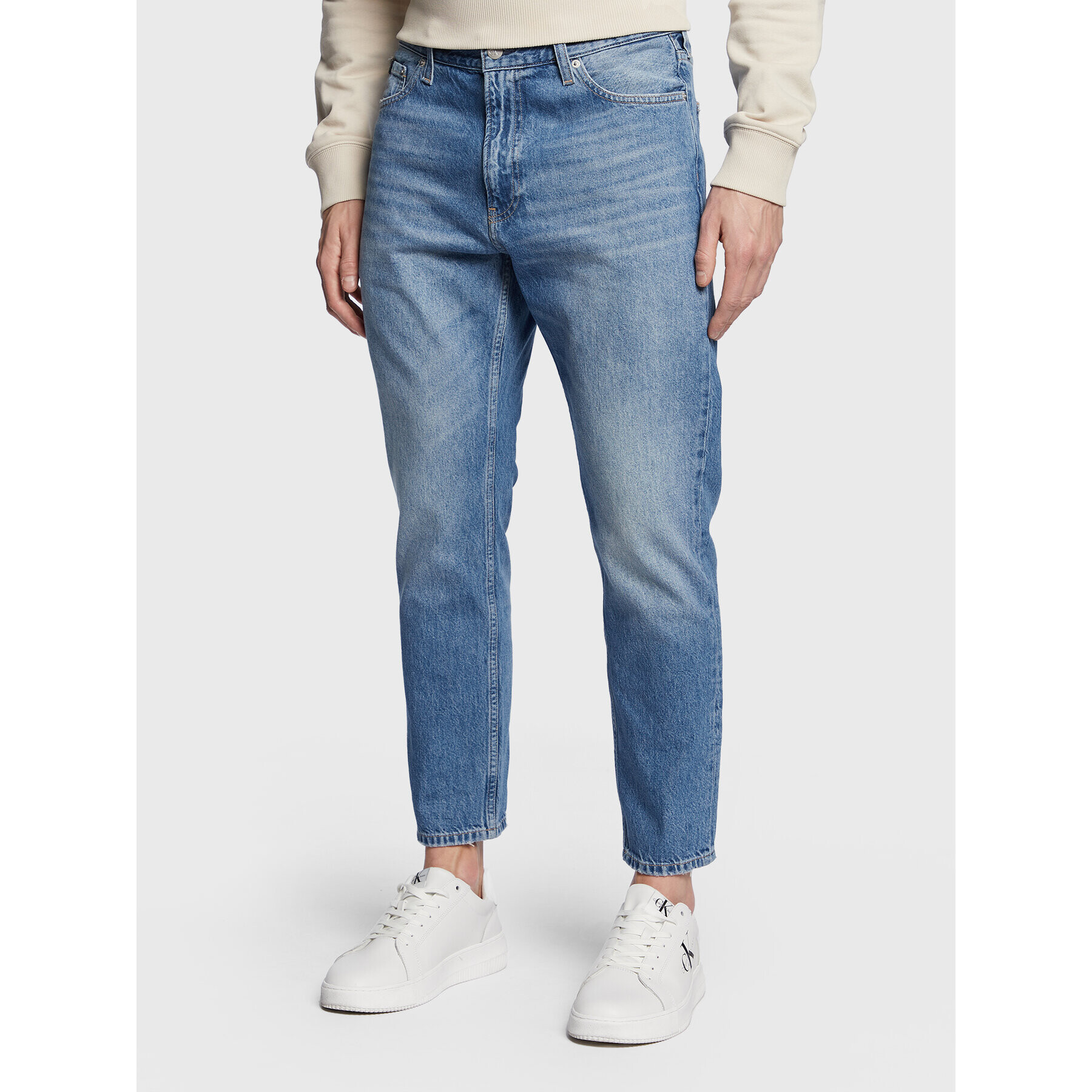 Calvin Klein Jeans Дънки J30J322993 Син Regular Fit - Pepit.bg