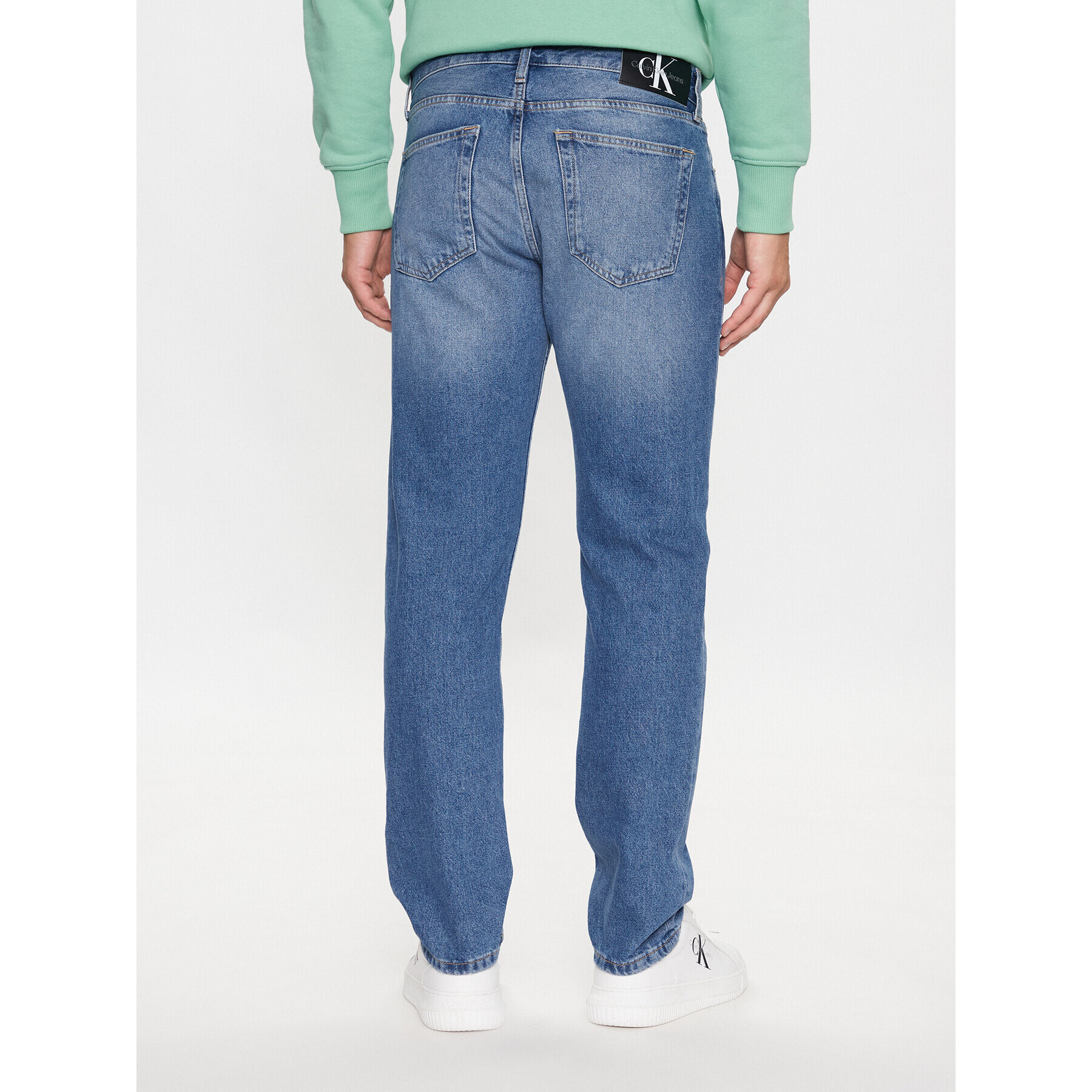 Calvin Klein Jeans Дънки J30J323341 Син Regular Fit - Pepit.bg