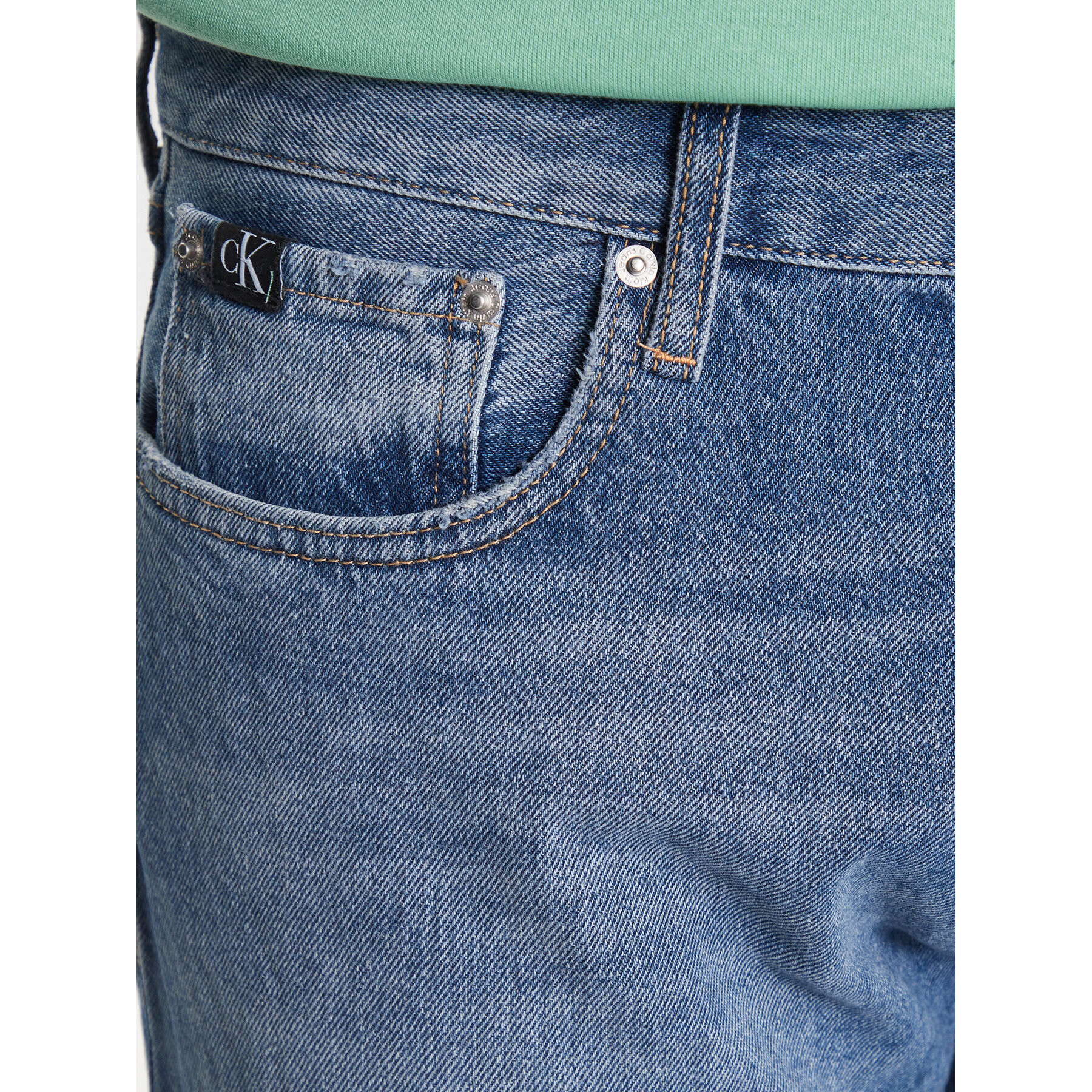 Calvin Klein Jeans Дънки J30J323341 Син Regular Fit - Pepit.bg