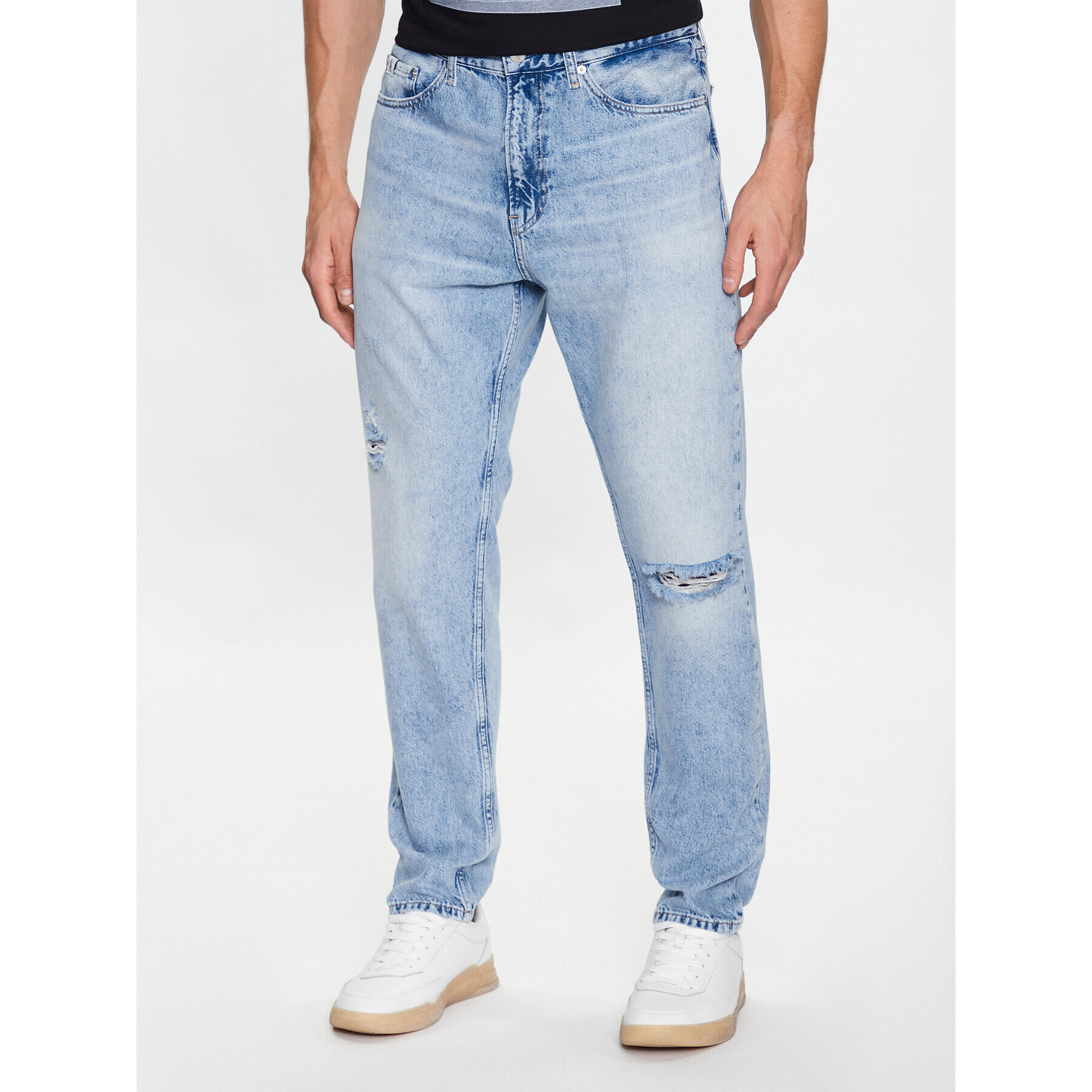 Calvin Klein Jeans Дънки J30J323385 Син Regular Fit - Pepit.bg