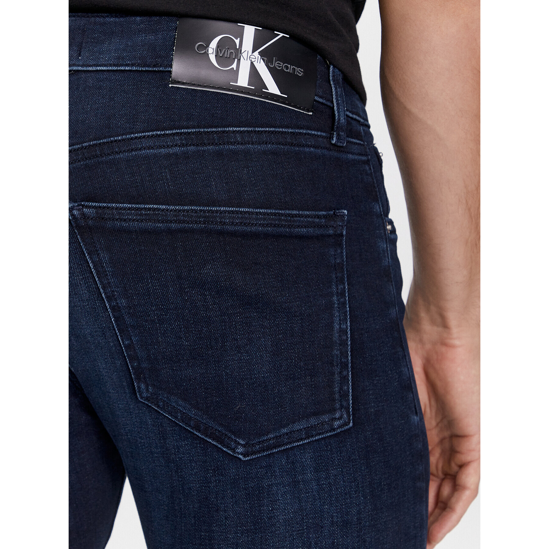 Calvin Klein Jeans Дънки J30J323695 Тъмносин Skinny Fit - Pepit.bg