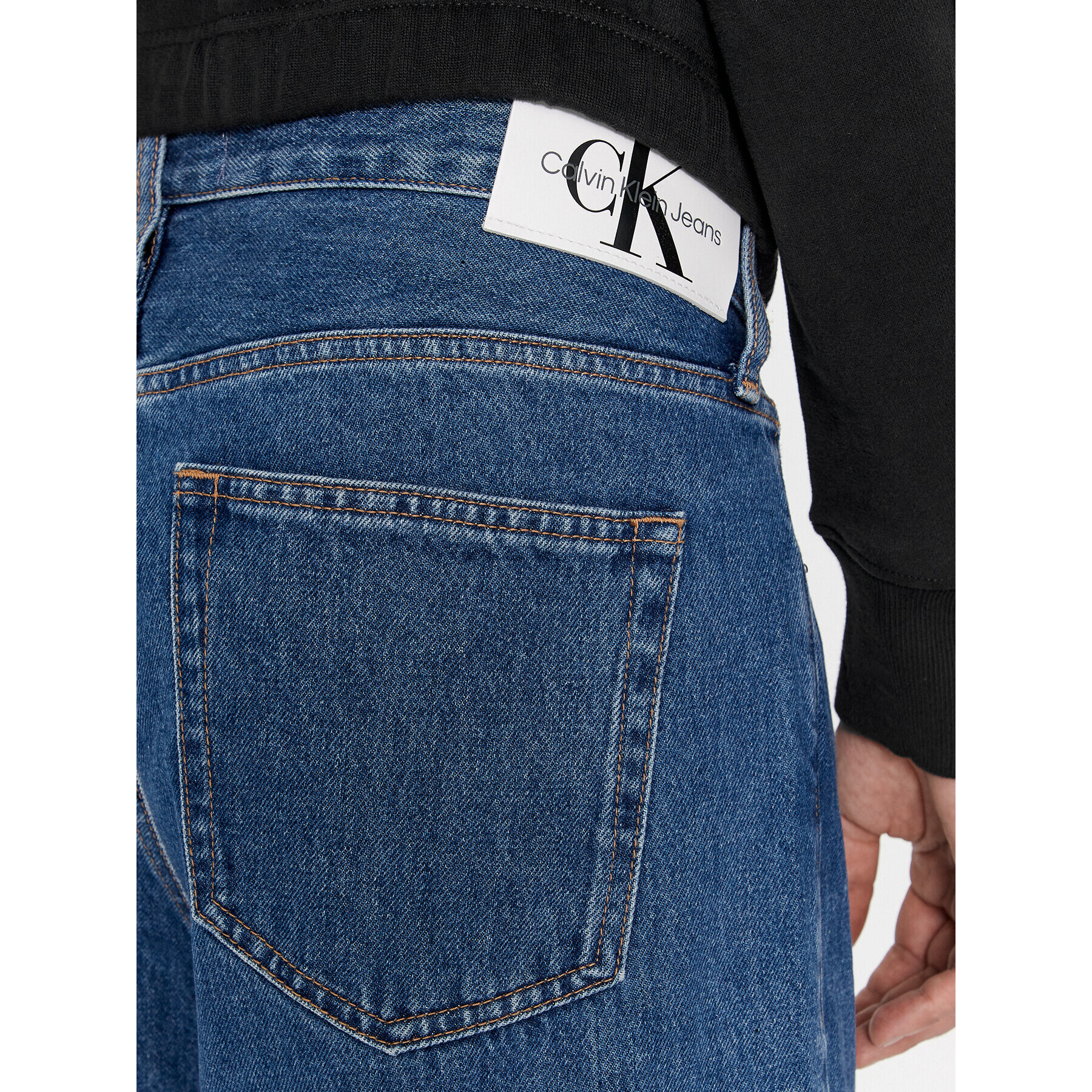 Calvin Klein Jeans Дънки J30J323895 Син Loose Fit - Pepit.bg