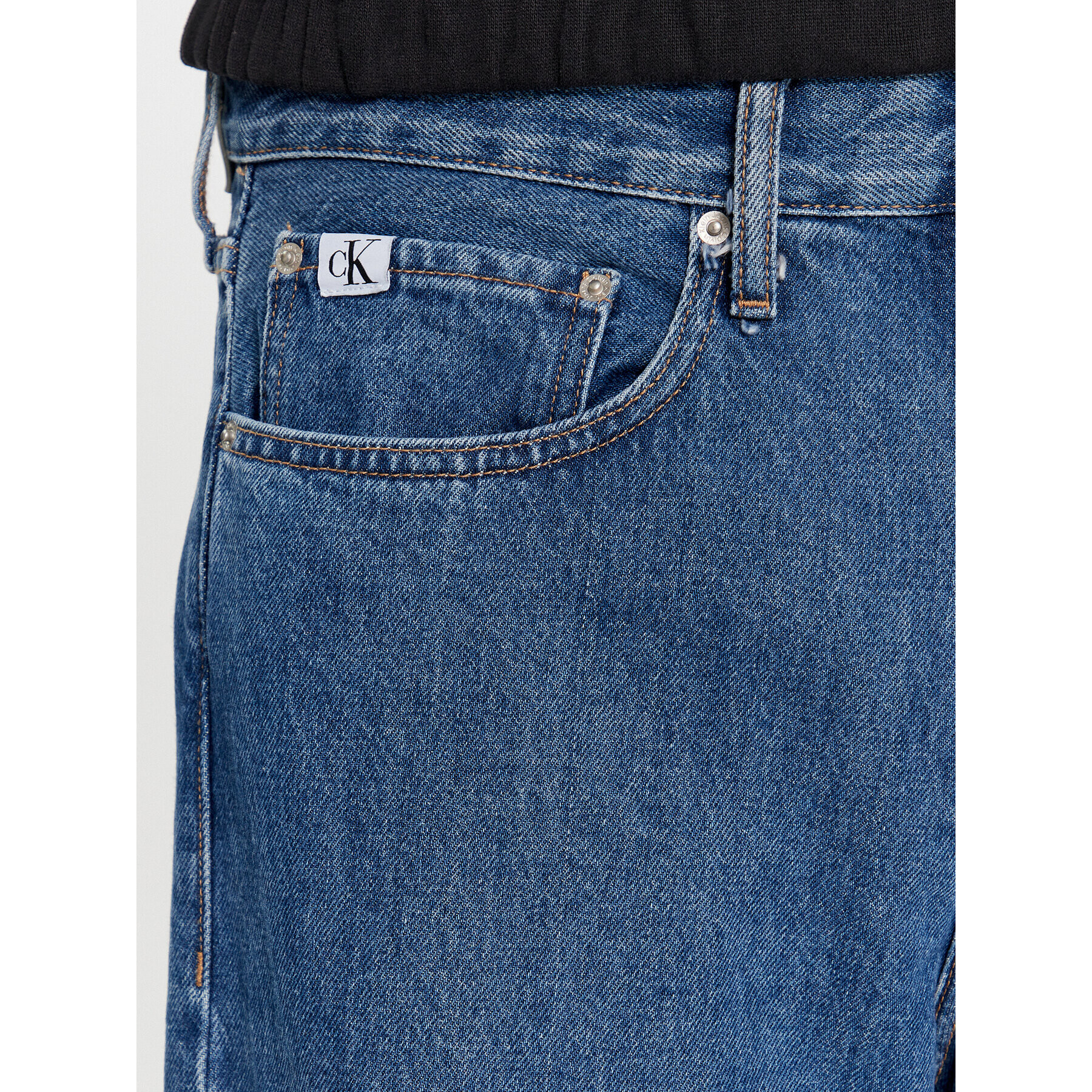 Calvin Klein Jeans Дънки J30J323895 Син Loose Fit - Pepit.bg