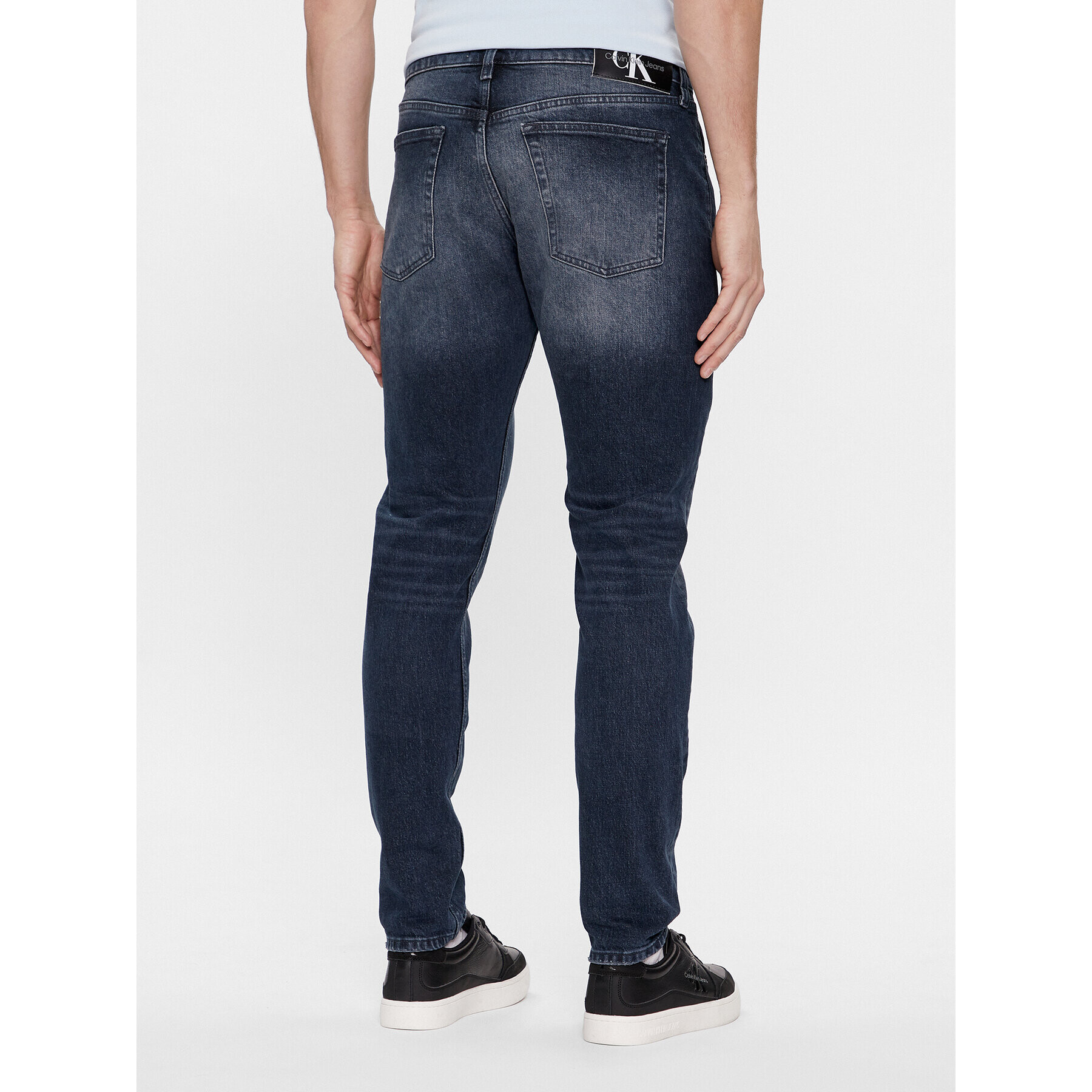 Calvin Klein Jeans Дънки J30J324189 Тъмносин Slim Fit - Pepit.bg