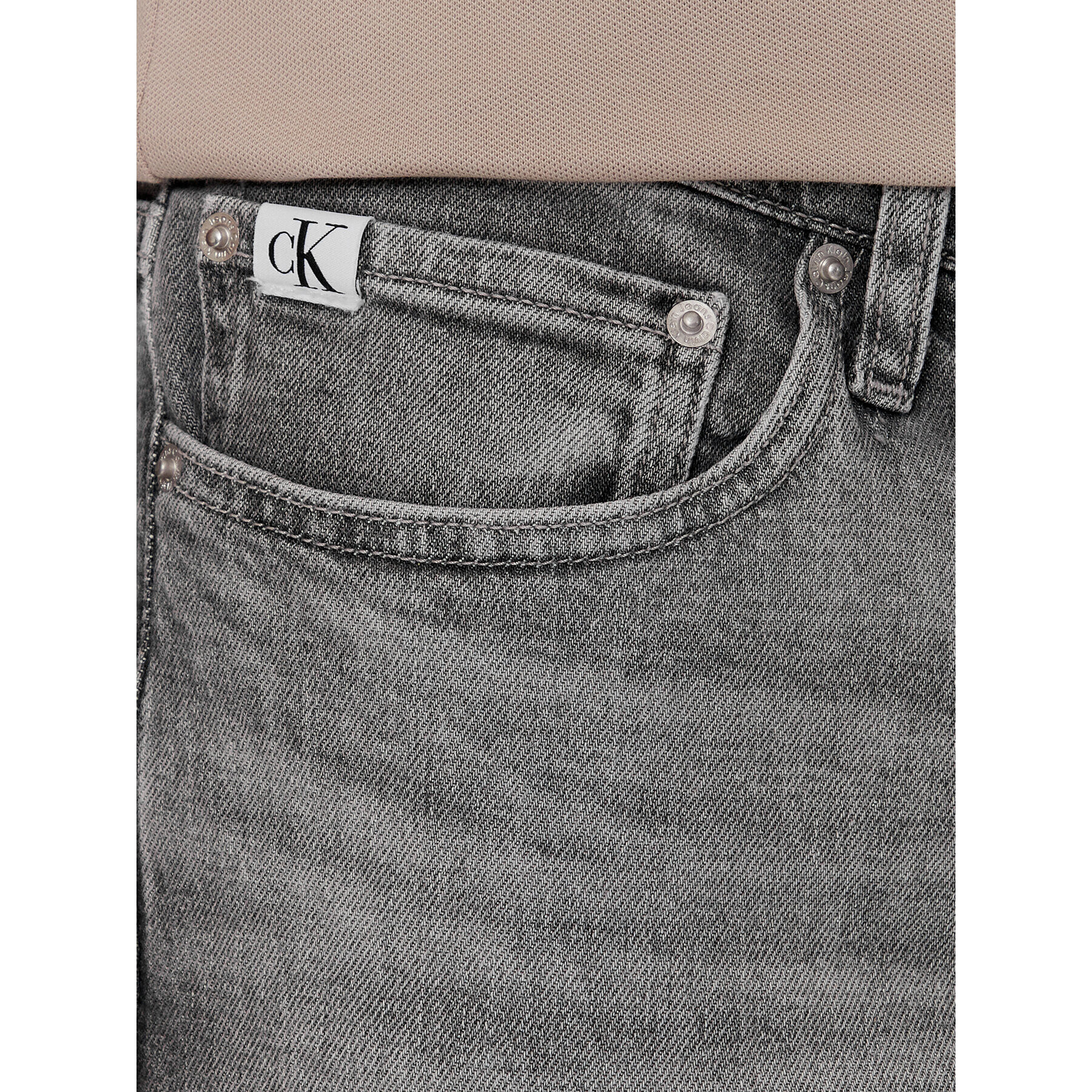 Calvin Klein Jeans Дънки J30J324191 Сив Slim Fit - Pepit.bg