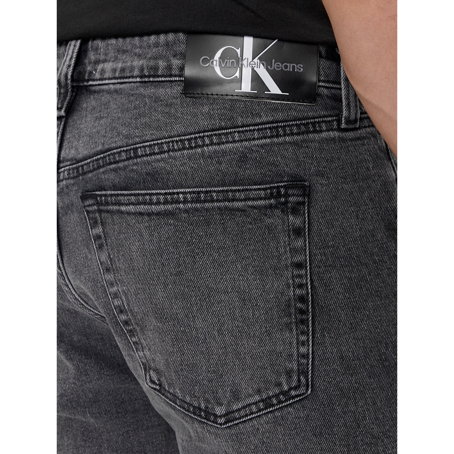 Calvin Klein Jeans Дънки J30J324196 Сив Slim Taper Fit - Pepit.bg