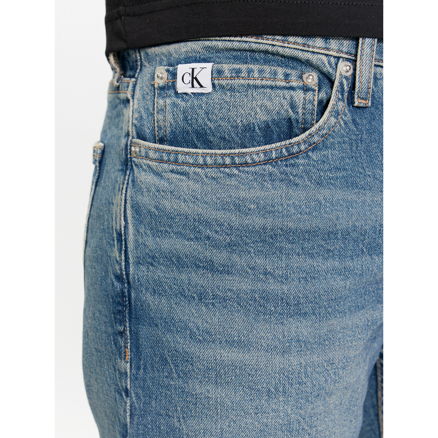 Calvin Klein Jeans Дънки J30J324202 Син Slim Fit - Pepit.bg