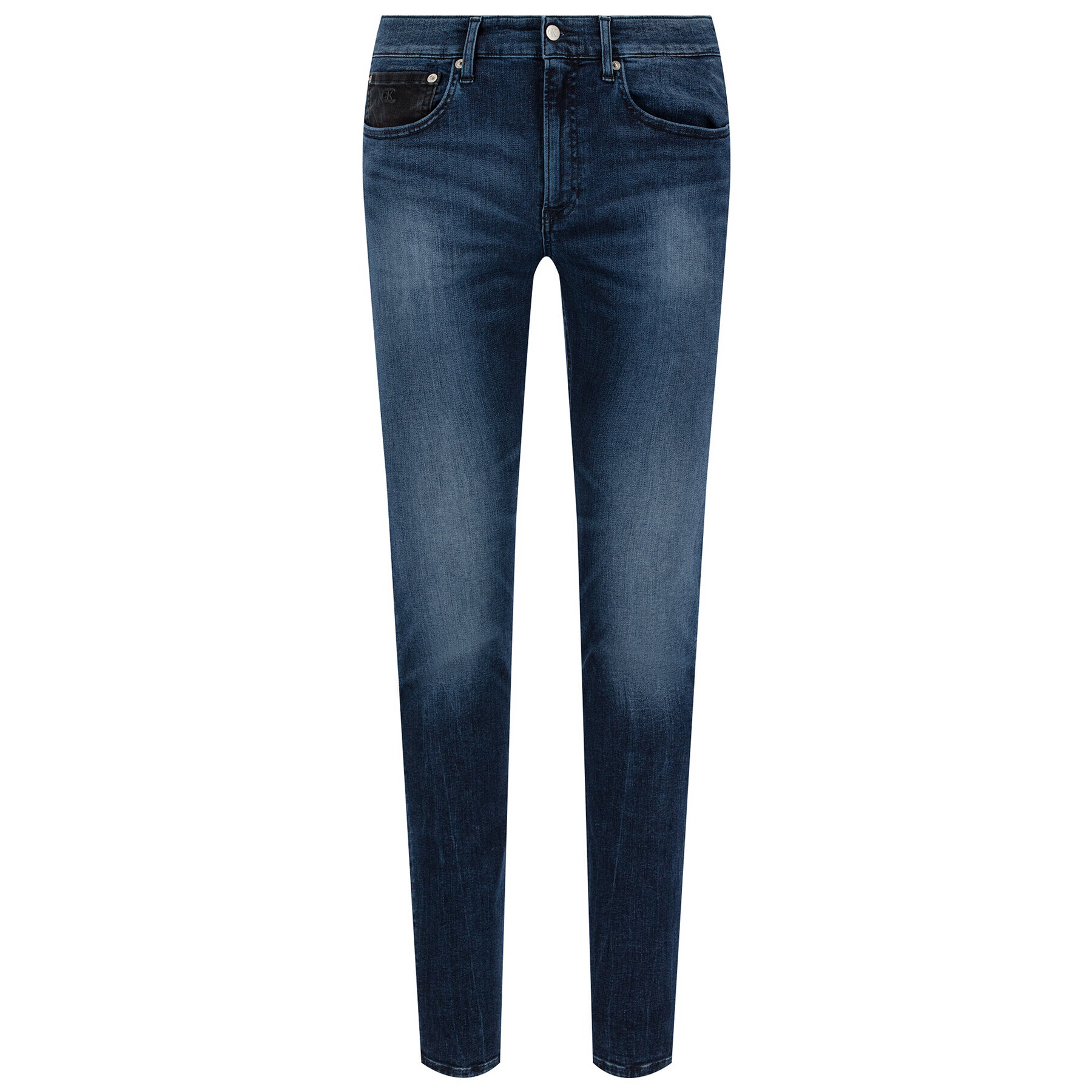 Calvin Klein Jeans Дънки тип Slim Fit J30J314615 Тъмносин Slim Taper - Pepit.bg