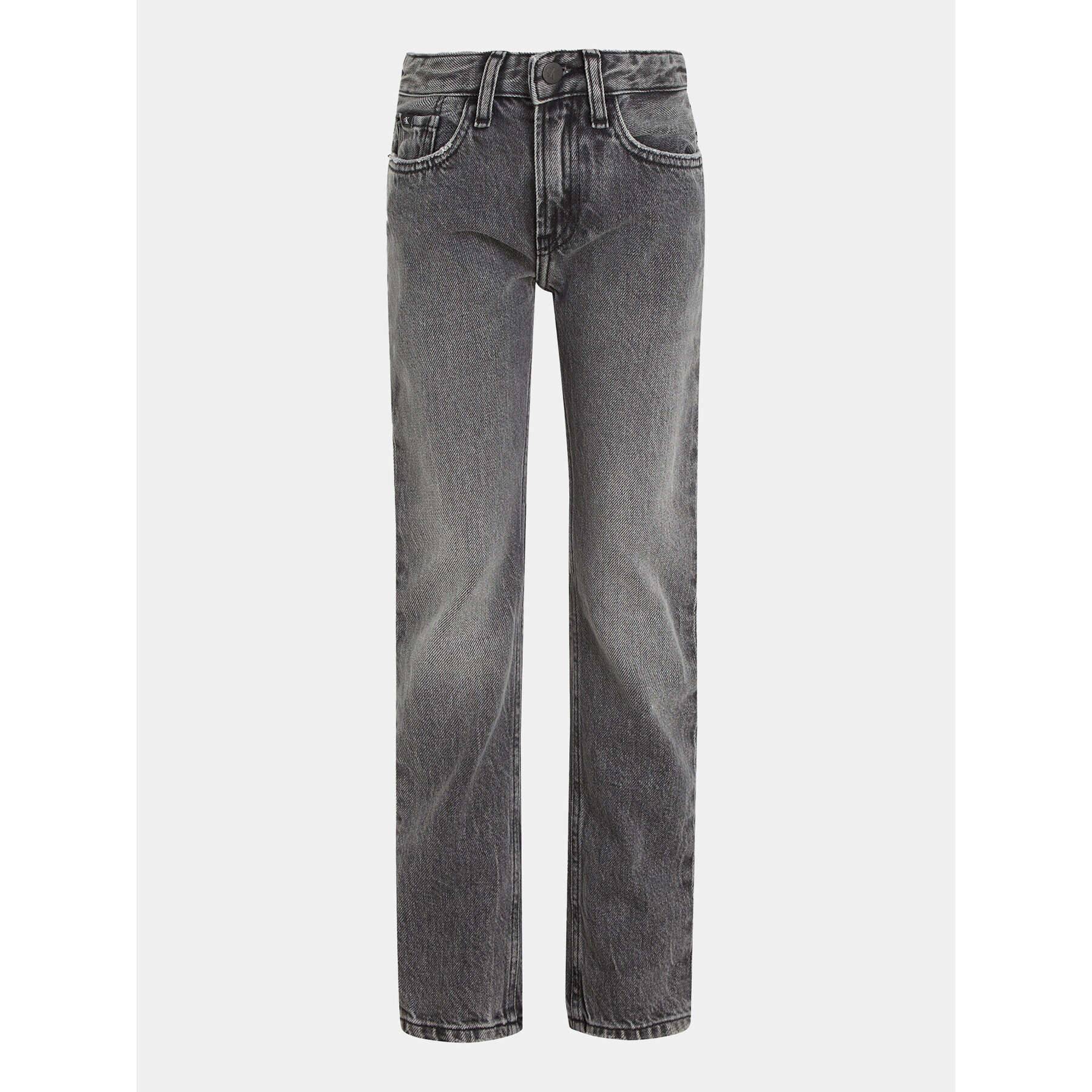 Calvin Klein Jeans Дънки Visual IB0IB01777 Сив Slim Fit - Pepit.bg