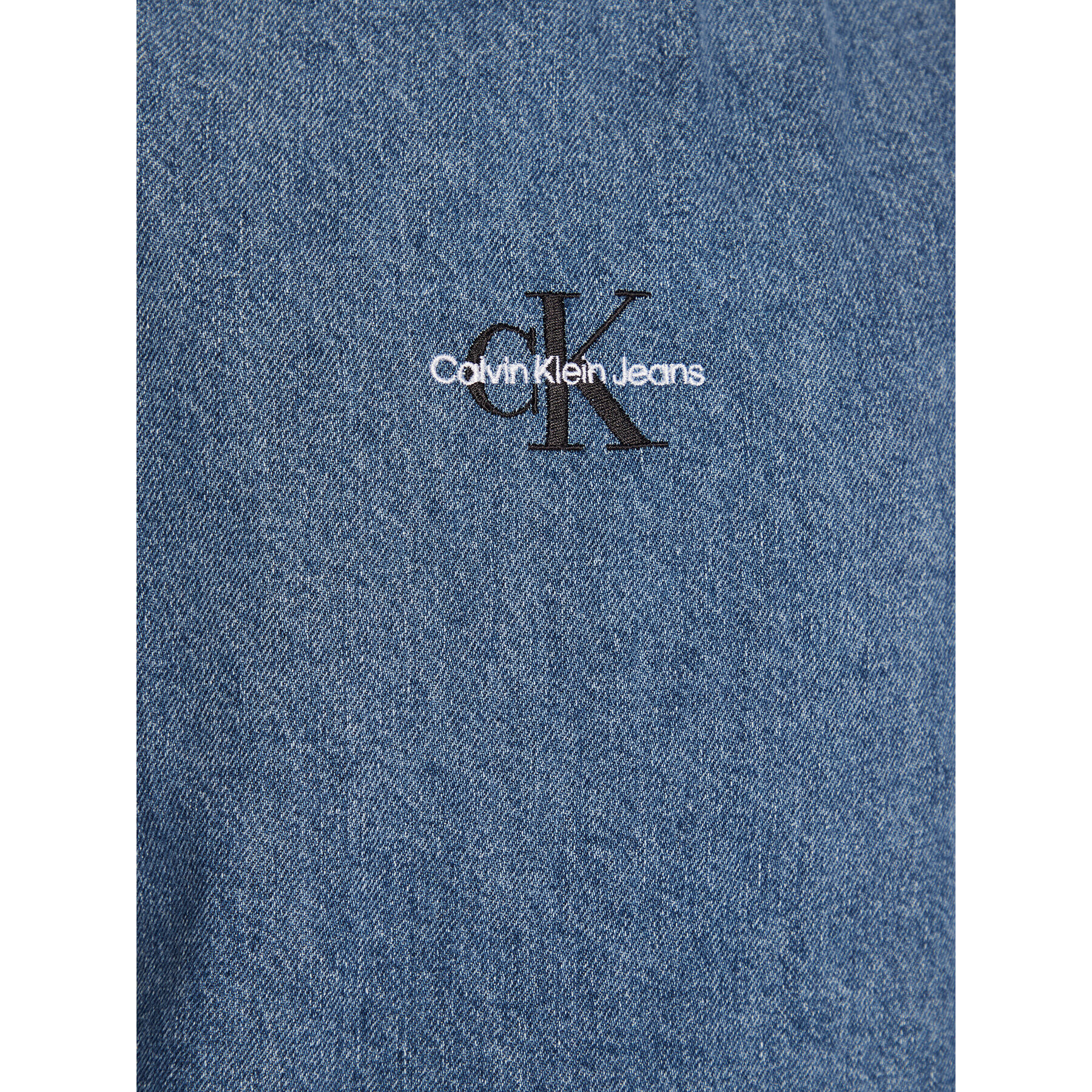 Calvin Klein Jeans Дънкова рокля J20J220251 Тъмносин Relaxed Fit - Pepit.bg