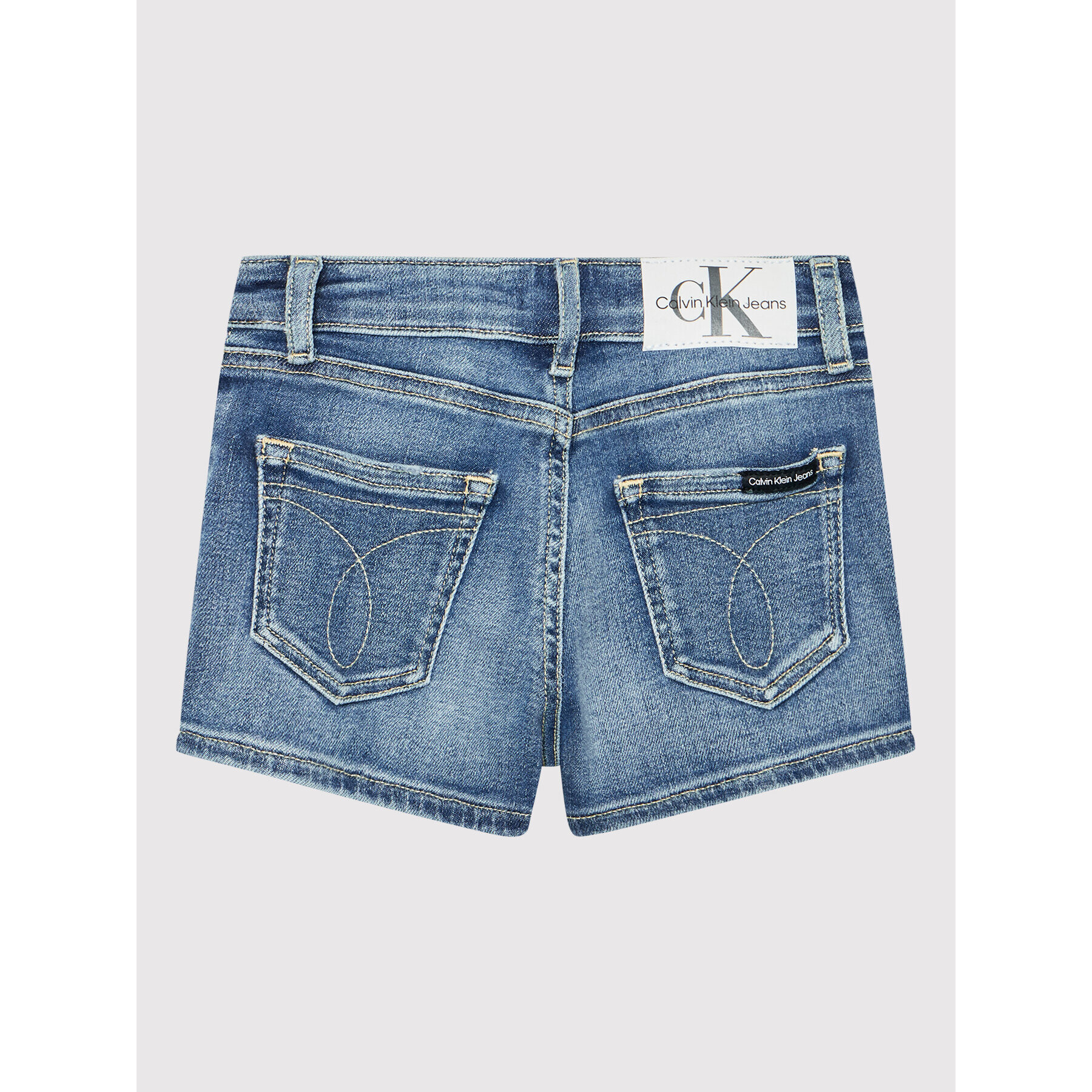 Calvin Klein Jeans Дънкови шорти IG0IG01447 Син Relaxed Fit - Pepit.bg