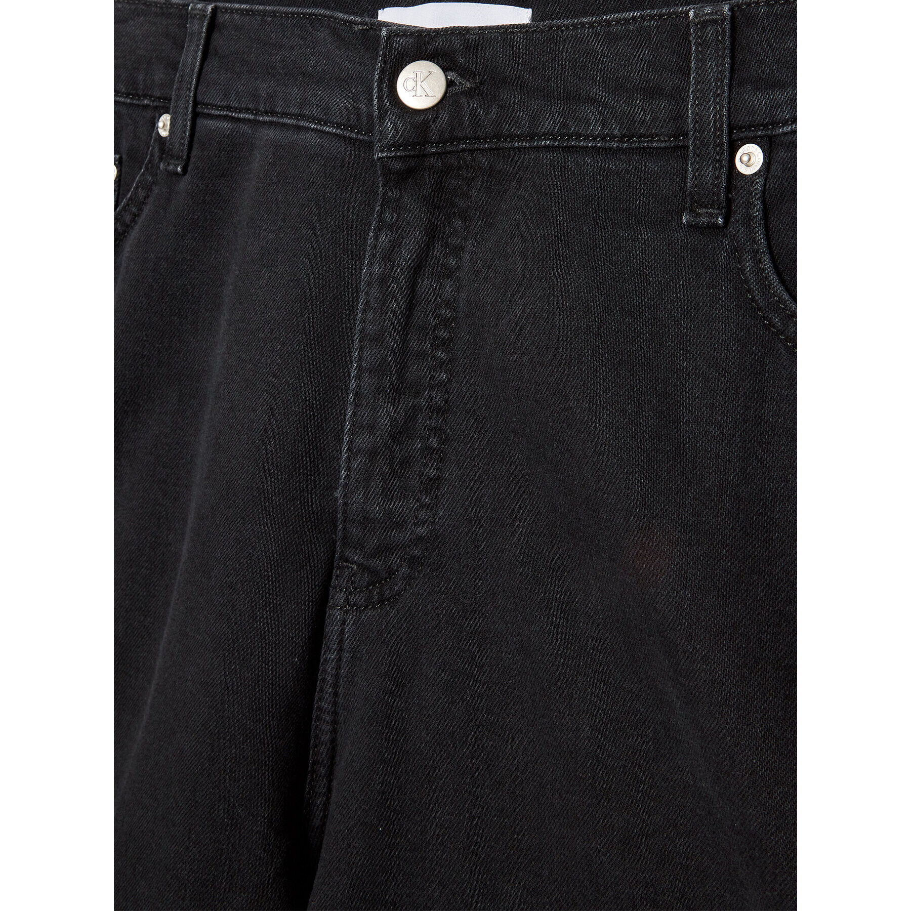 Calvin Klein Jeans Дънкови шорти J20J220887 Черен Regular Fit - Pepit.bg