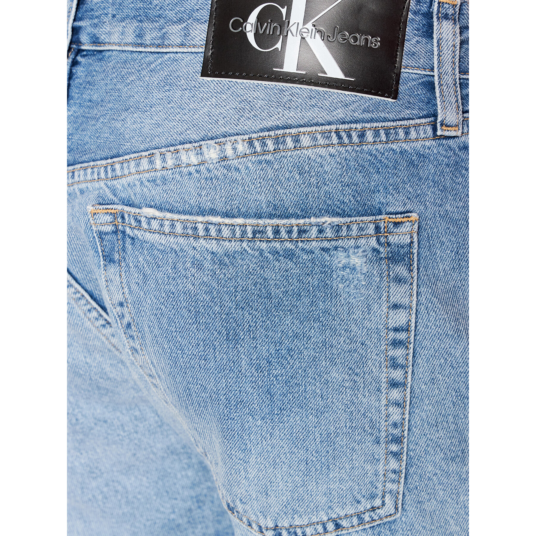 Calvin Klein Jeans Дънкови шорти J30J320523 Син Regular Fit - Pepit.bg