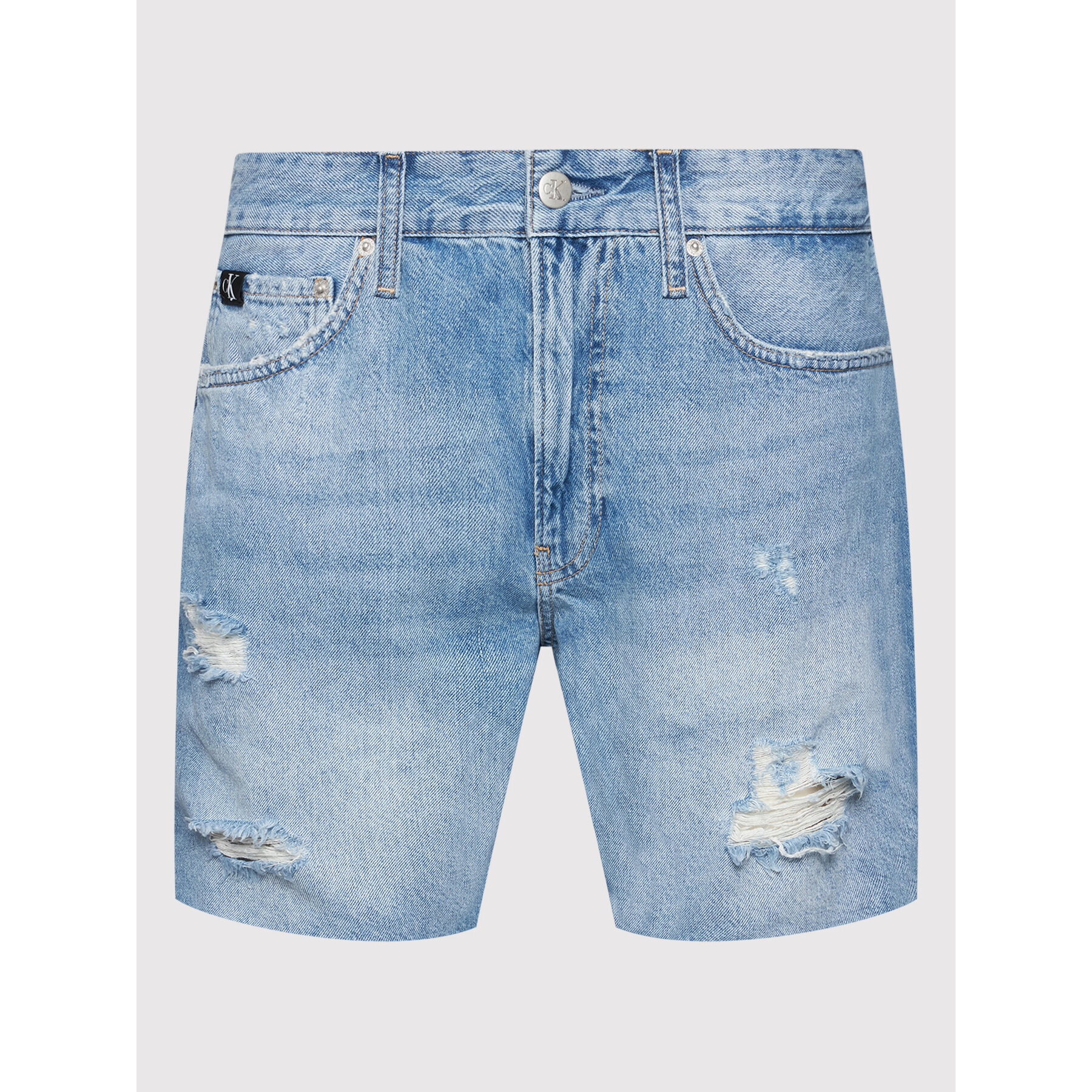 Calvin Klein Jeans Дънкови шорти J30J320523 Син Regular Fit - Pepit.bg