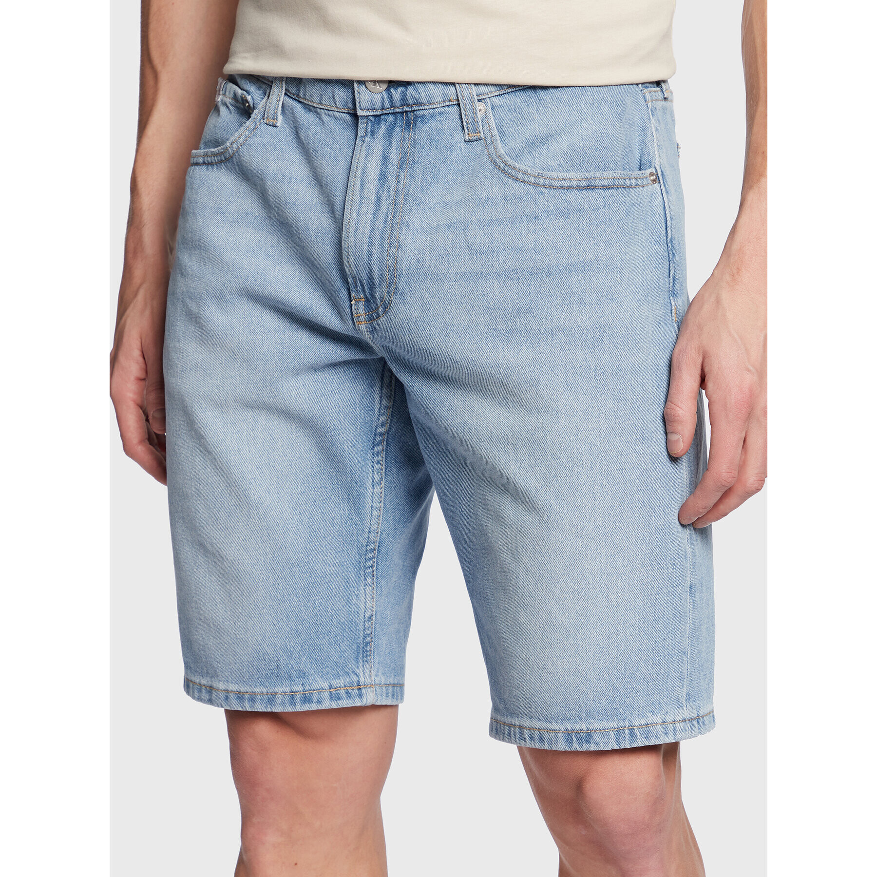 Calvin Klein Jeans Дънкови шорти J30J322788 Син Regular Fit - Pepit.bg