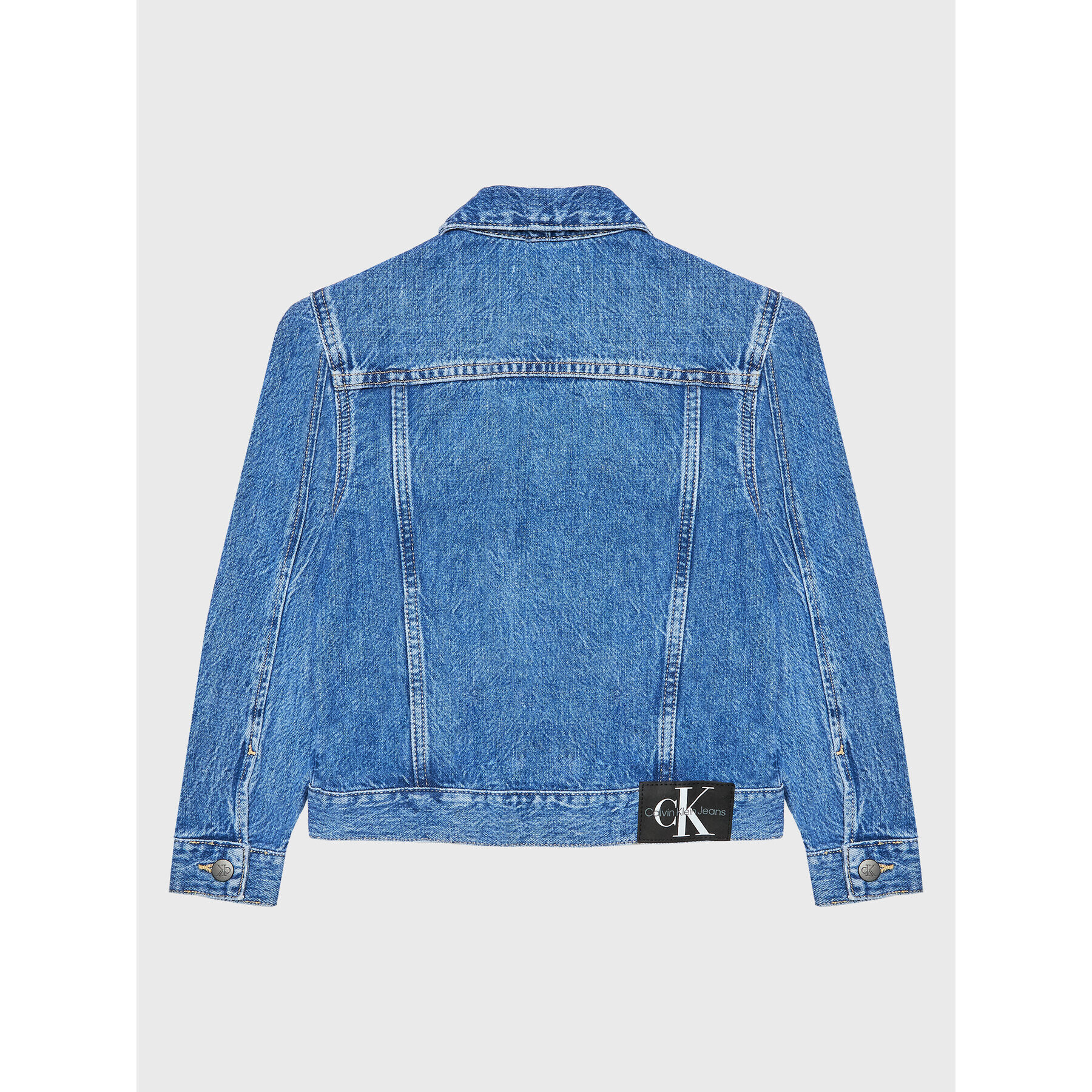 Calvin Klein Jeans Дънково яке IB0IB01271 Син Regular Fit - Pepit.bg