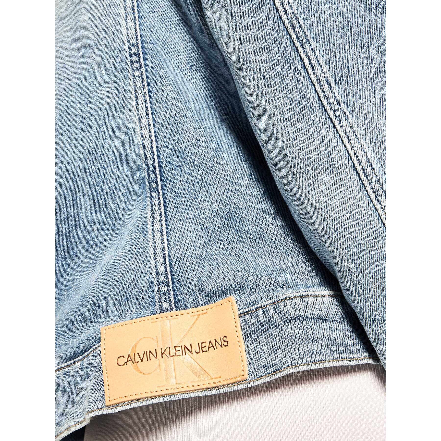 Calvin Klein Jeans Дънково яке J20J213362 Син Regular Fit - Pepit.bg