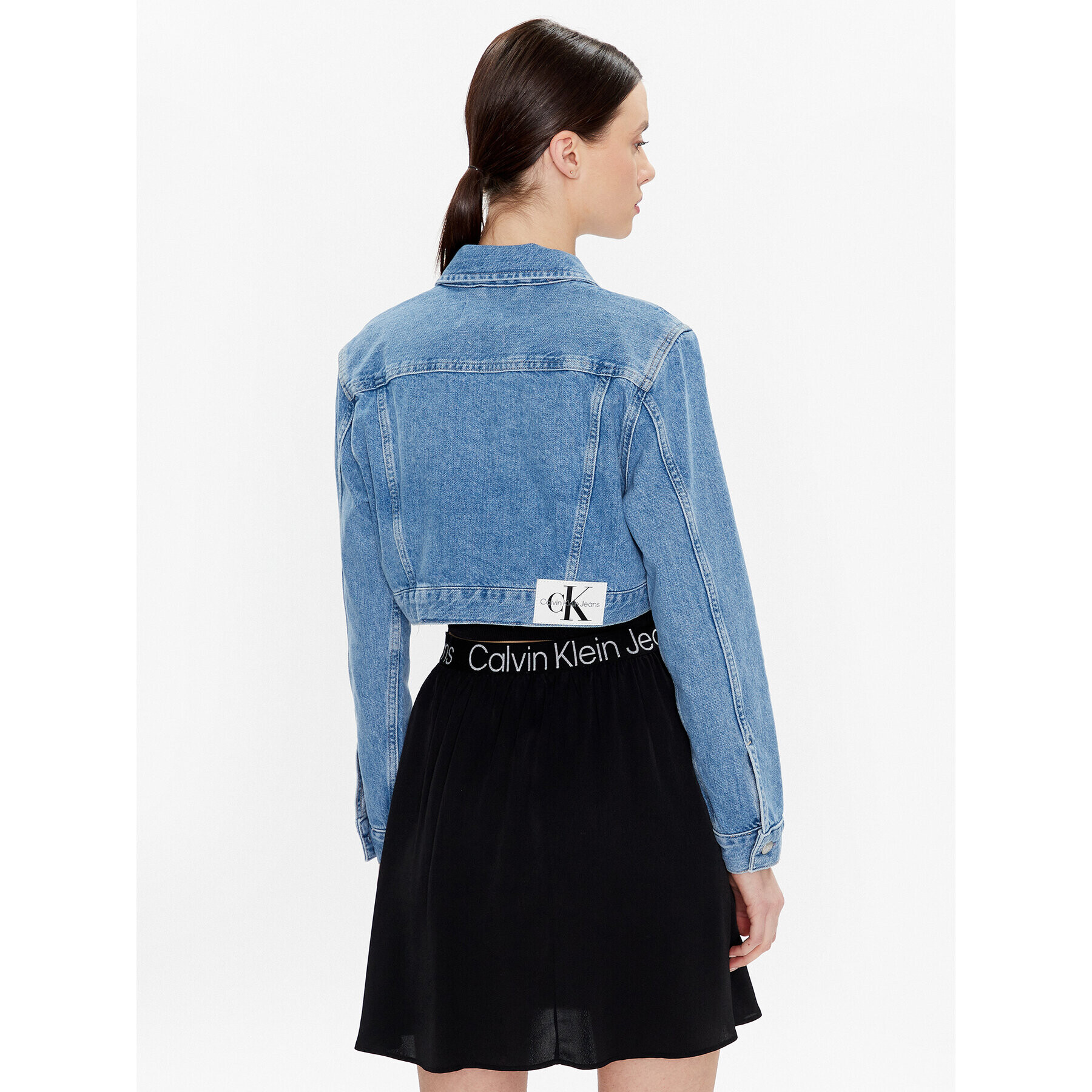 Calvin Klein Jeans Дънково яке J20J220658 Син Regular Fit - Pepit.bg