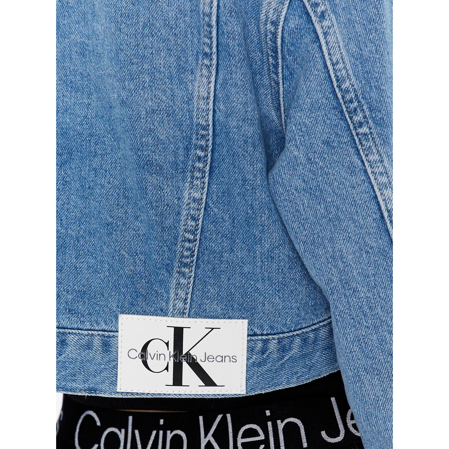 Calvin Klein Jeans Дънково яке J20J220658 Син Regular Fit - Pepit.bg