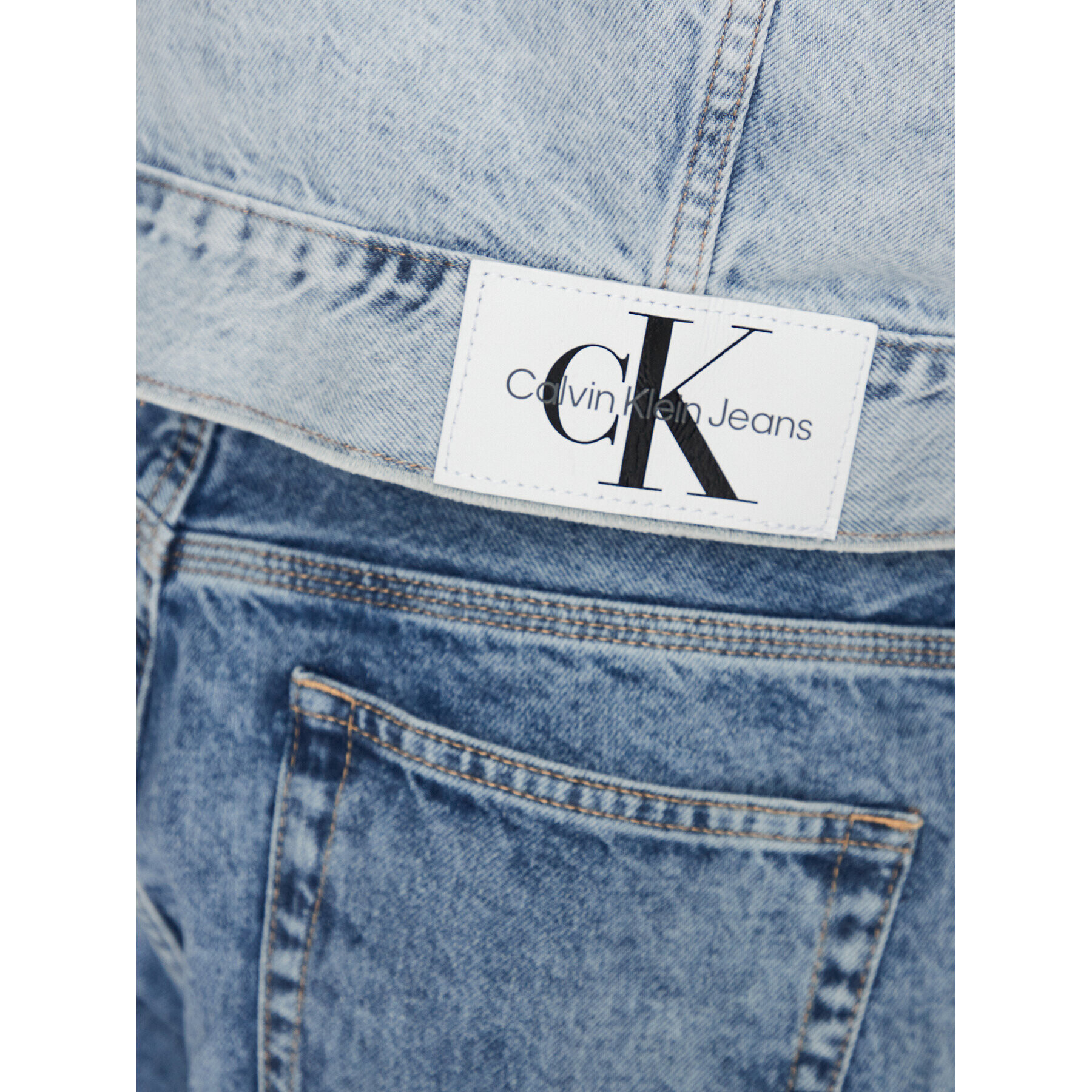 Calvin Klein Jeans Дънково яке J30J323319 Син Regular Fit - Pepit.bg