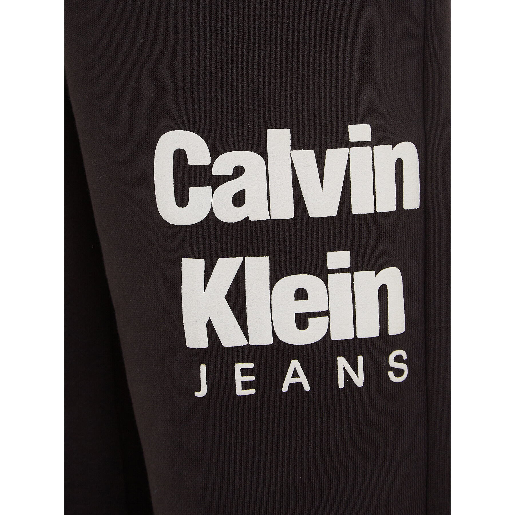 Calvin Klein Jeans Долнище анцуг IB0IB01816 Черен Regular Fit - Pepit.bg