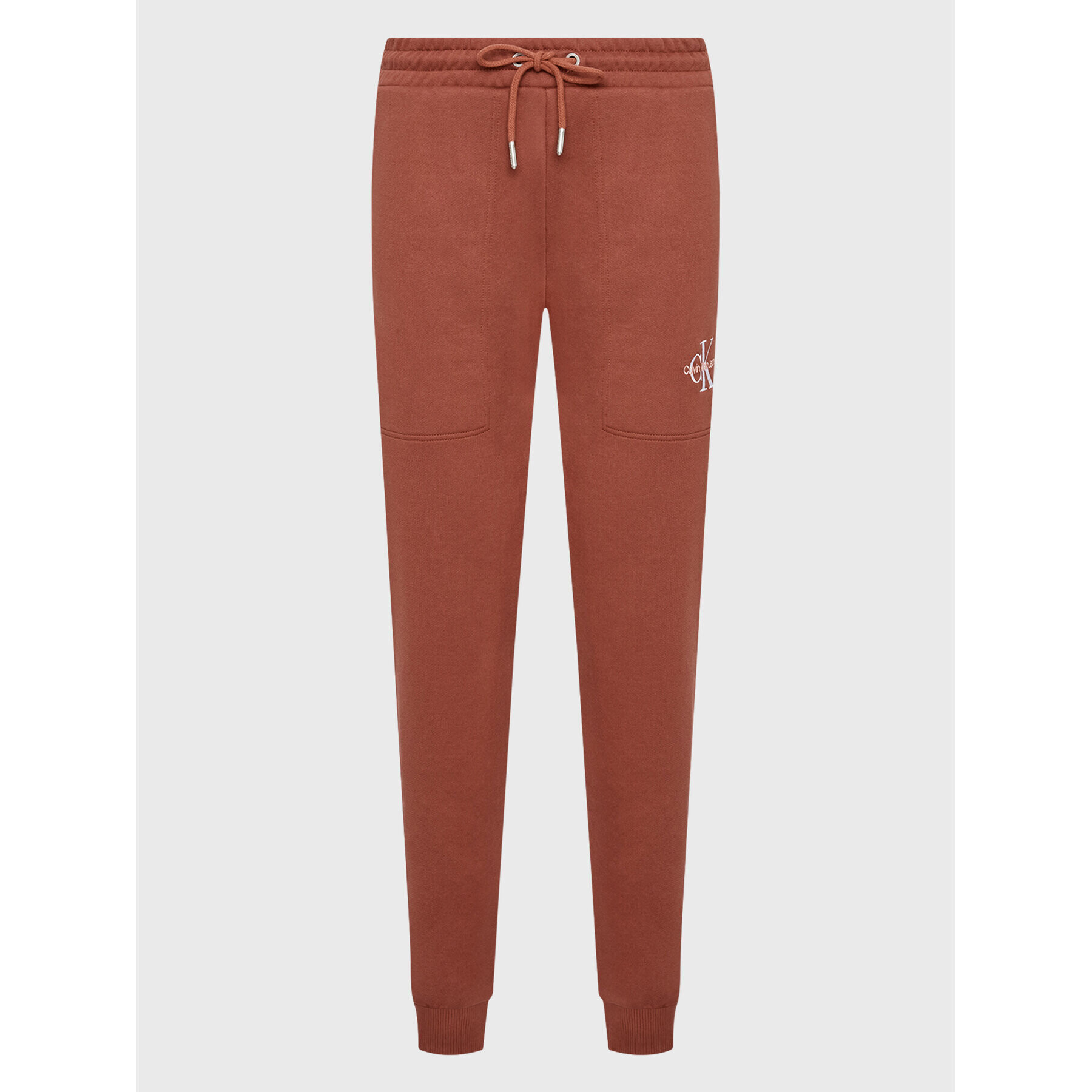 Calvin Klein Jeans Долнище анцуг J20J218971 Червен Slim Fit - Pepit.bg