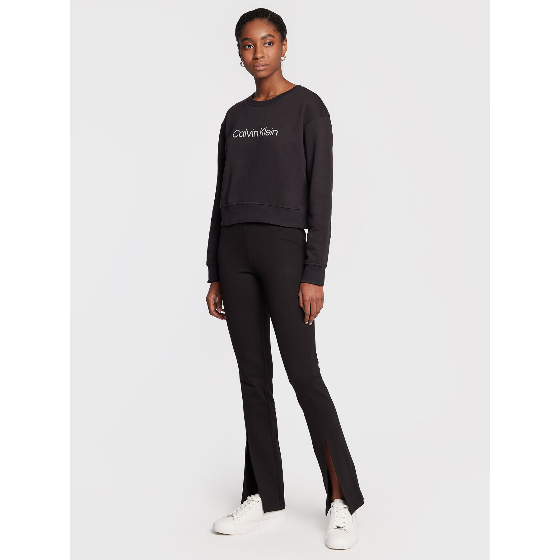 Calvin Klein Jeans Долнище анцуг J20J219746 Черен Slim Fit - Pepit.bg