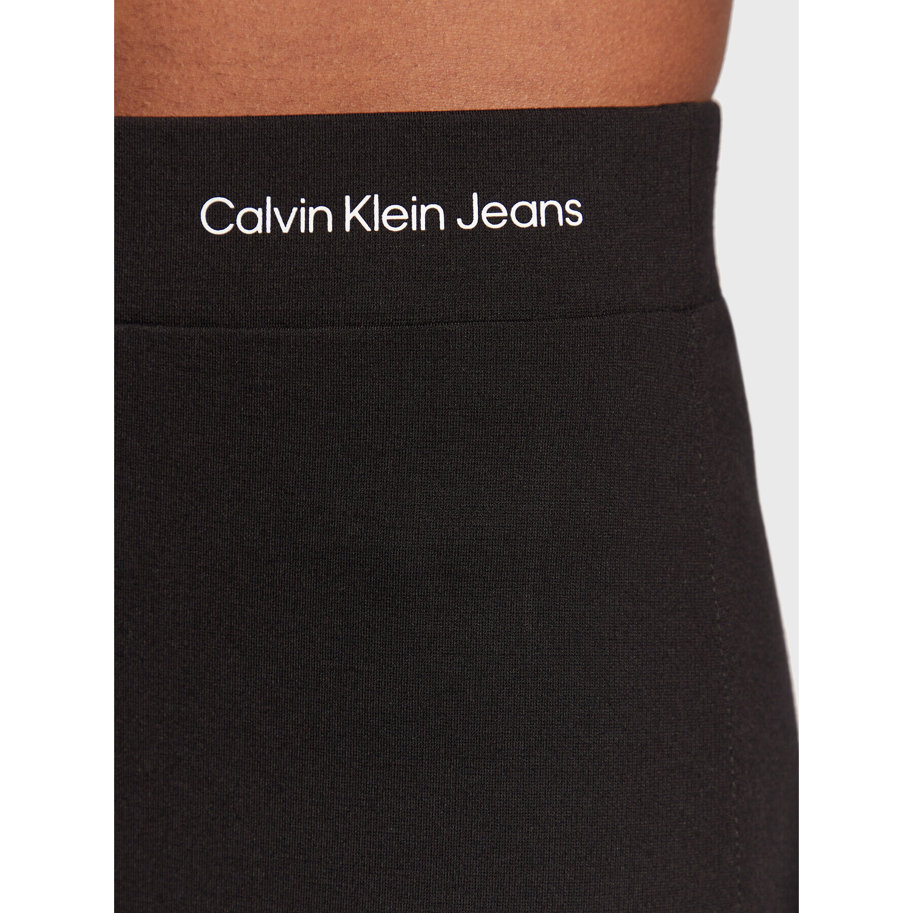 Calvin Klein Jeans Долнище анцуг J20J219746 Черен Slim Fit - Pepit.bg