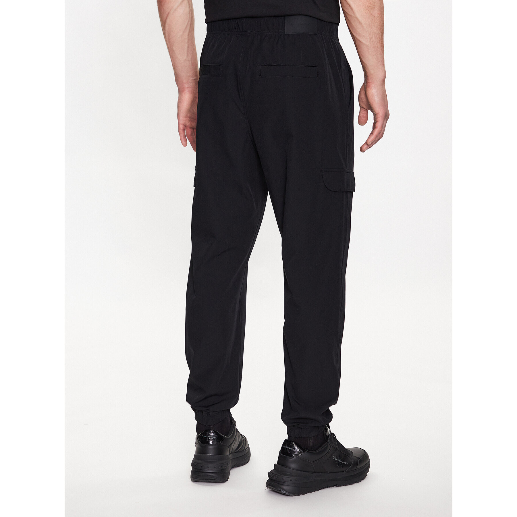 Calvin Klein Jeans Долнище анцуг J30J323498 Черен Regular Fit - Pepit.bg